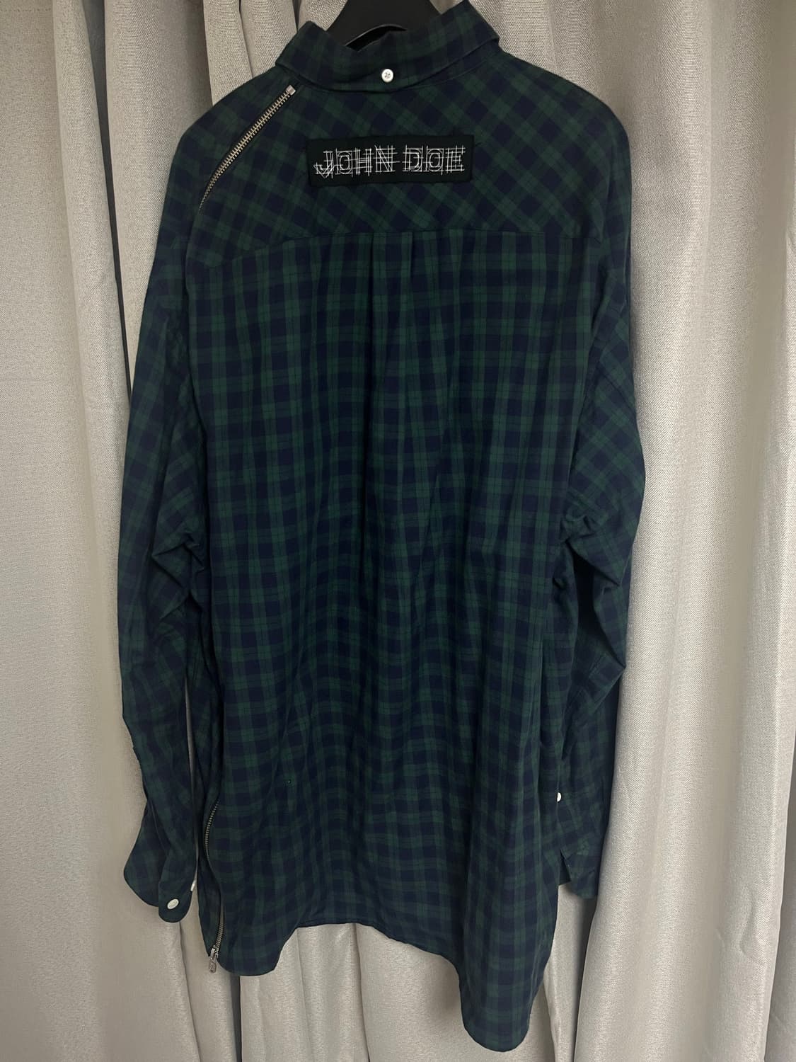 솔로이스트 백지퍼 오버사이즈 셔츠 46 상품이미지2