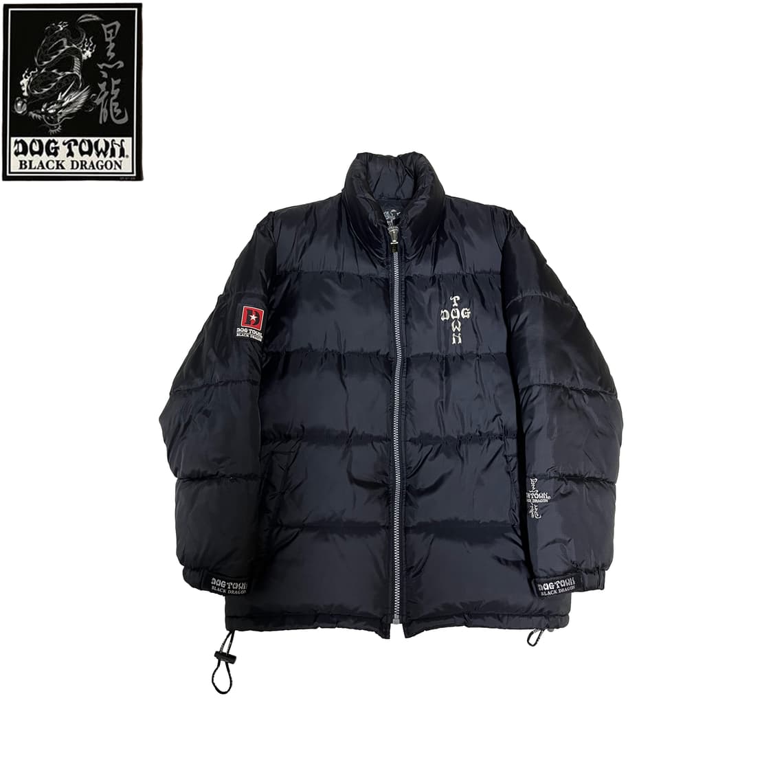 90‘s 독타운 흑룡 다운자켓 상품이미지1
