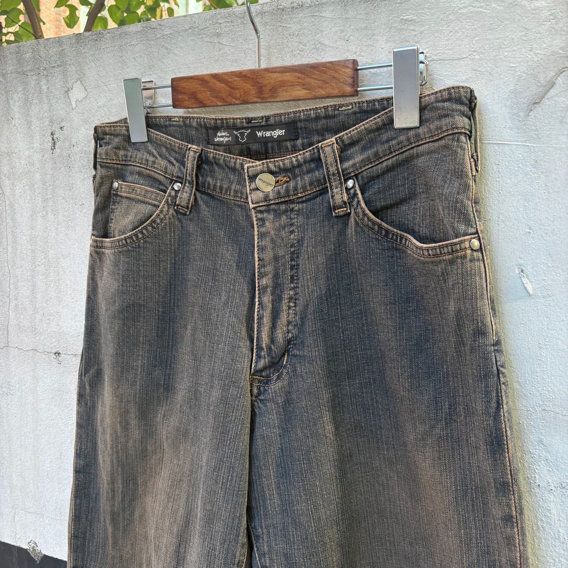 Wrangler 랭글러 웨스턴 스트레이트 데님 팬츠  상품이미지2