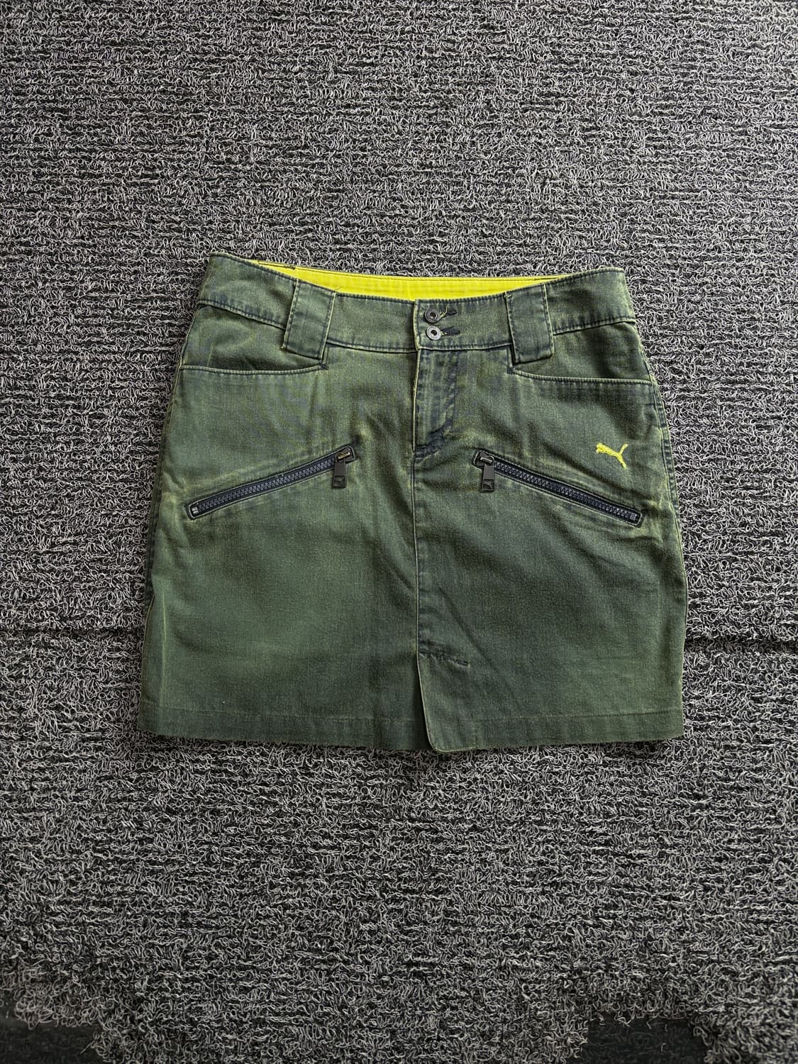 90s 푸마 Y2K 빈티지 워싱 데님 스커트 3927 상품이미지2