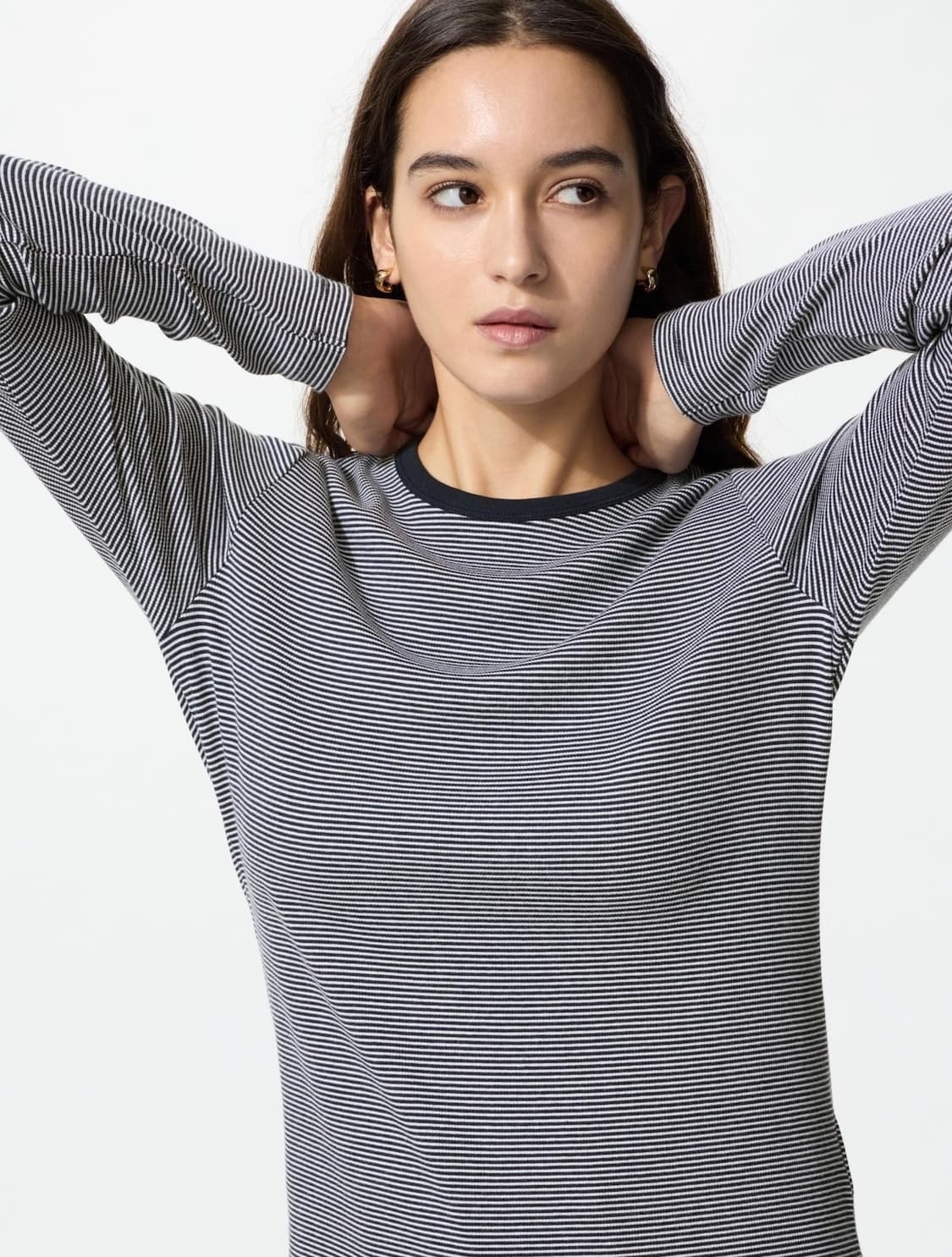 유니클로 소프트립T (스트라이프) 상품이미지1