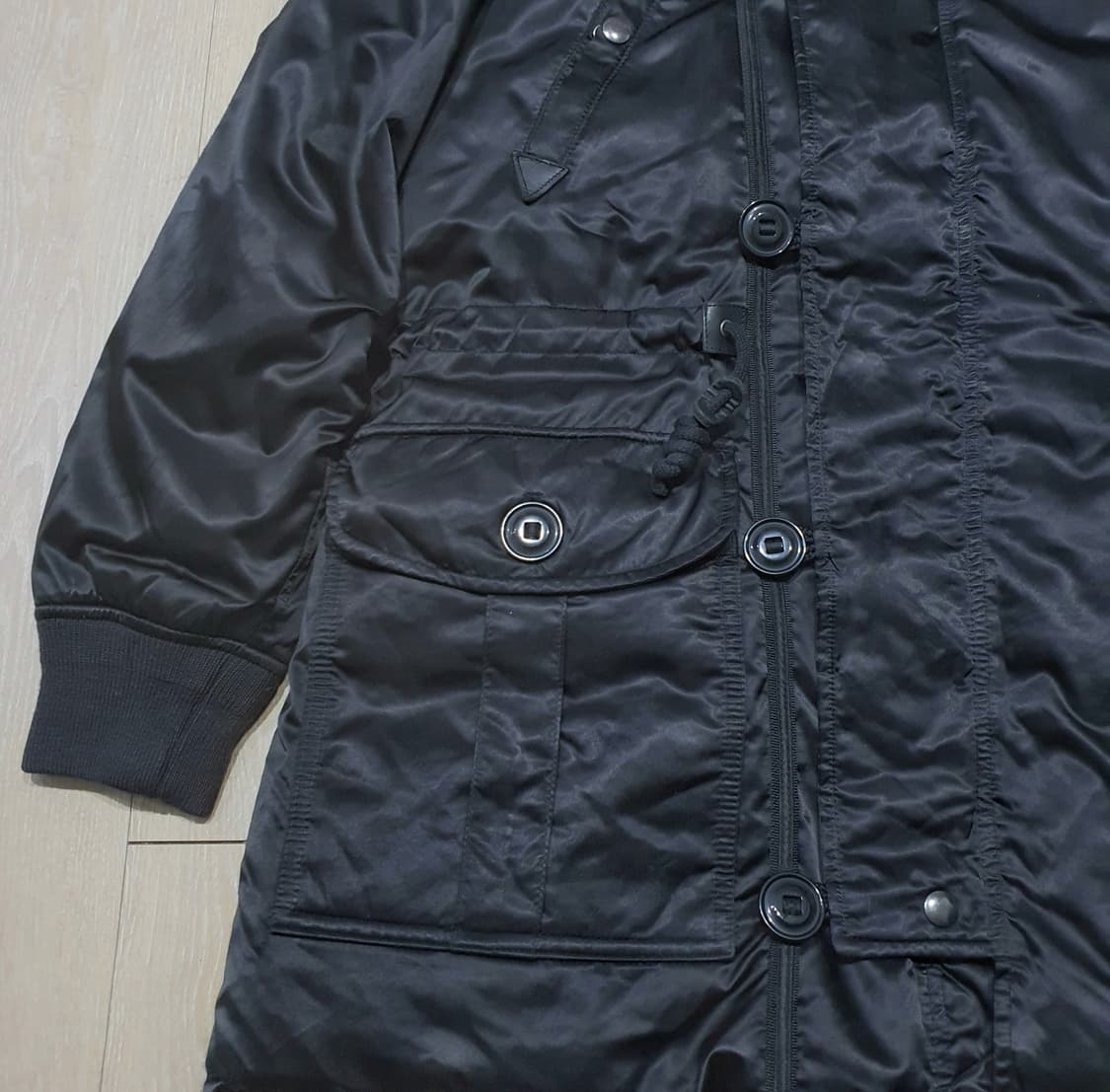 폴로 랄프로렌 덕다운 n3b 블랙 s (100) 여성 66-77 상품이미지4