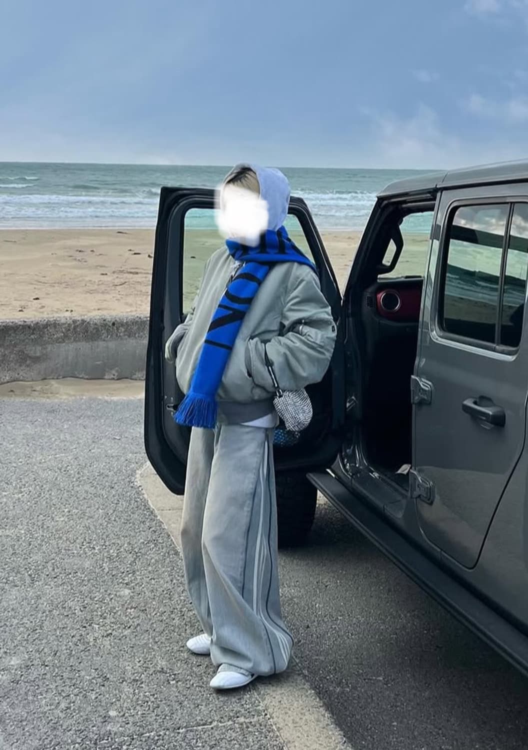 (새상품 OS) 에리즈 노프라블레모 머플러 스카프 목도리 상품이미지7
