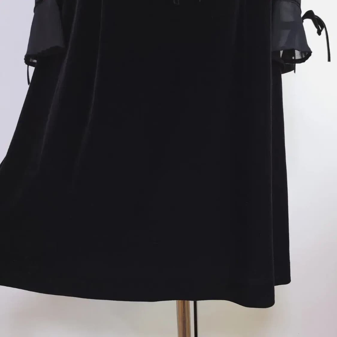 프란체스카 블랙 벨벳원피스 상품이미지6