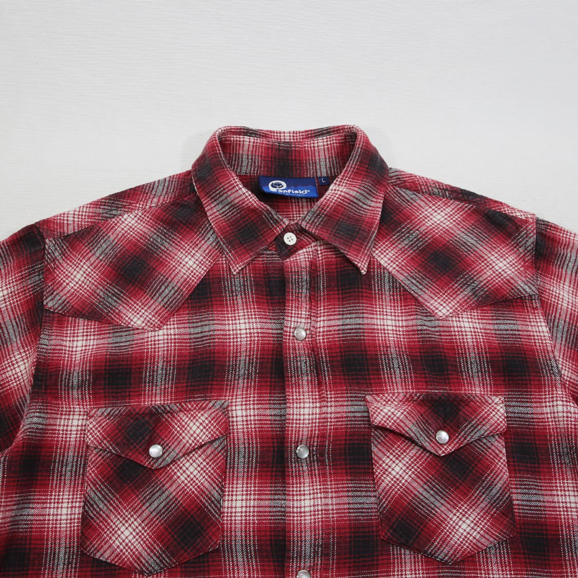(착용컷) Penfield 웨스턴 체크 셔츠 (남성용 98) 상품이미지4