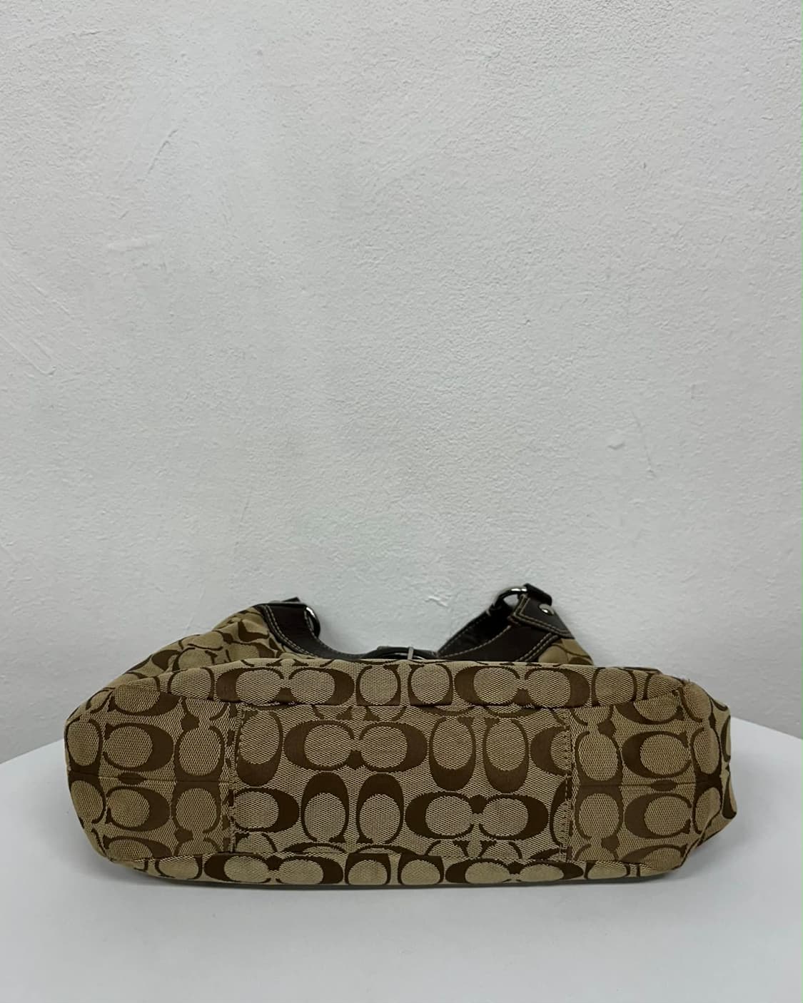 코치 시그니처 빅버클 캔버스 호보 숄더백 상품이미지5