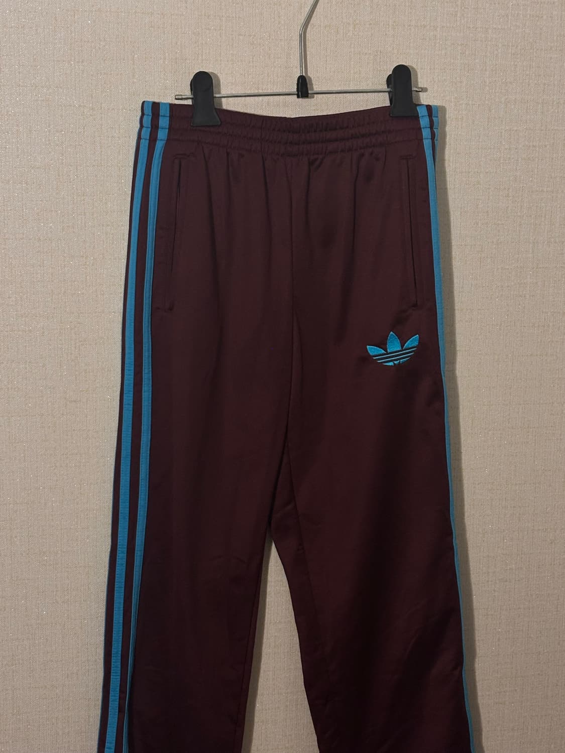 Adidas 트랙팬츠(기모) 자주*스카이블루 상품이미지2