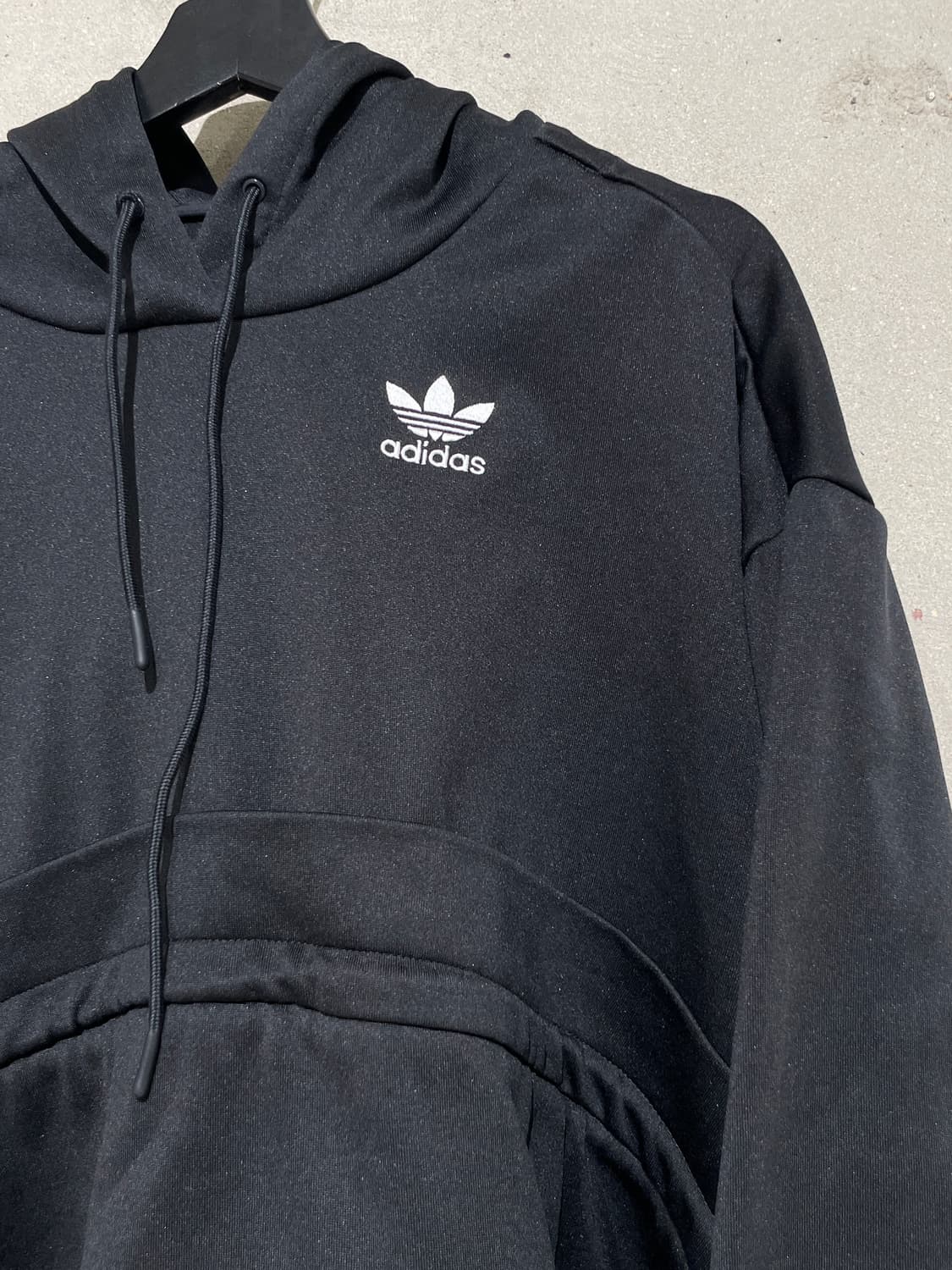 아디다스 x j koo 블랙 파이어버드 인시전 스트링 후디 상품이미지3