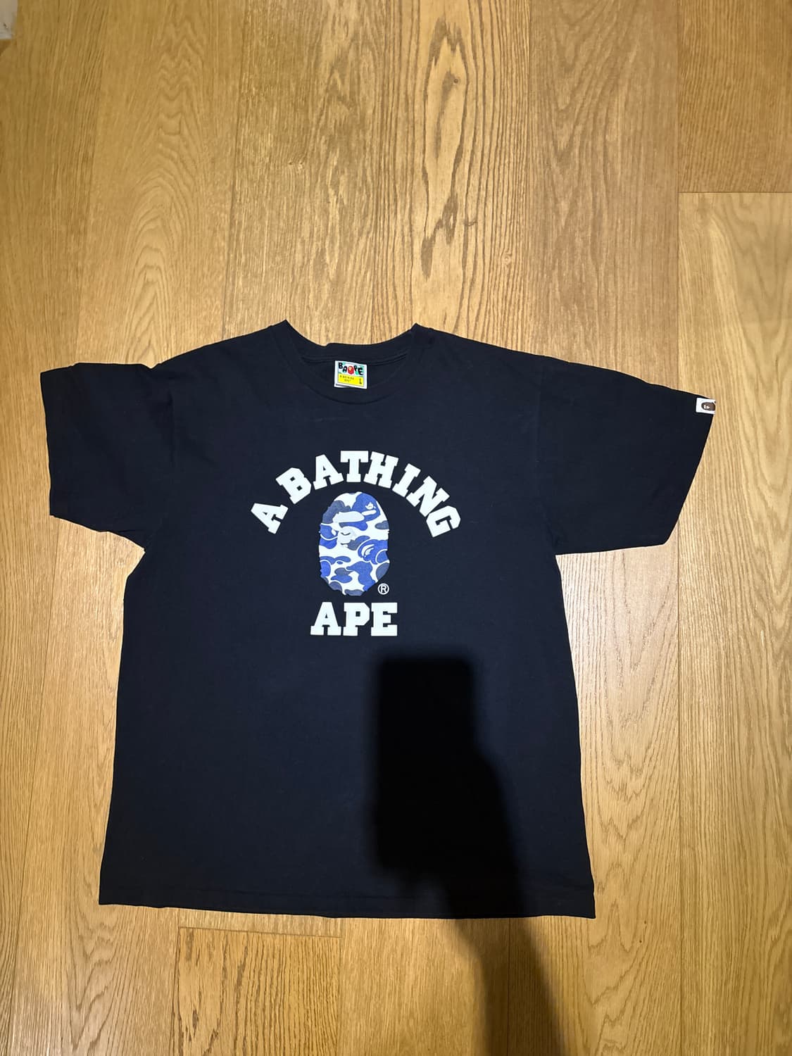 베이프 카모 반팔 티셔츠 상품이미지1