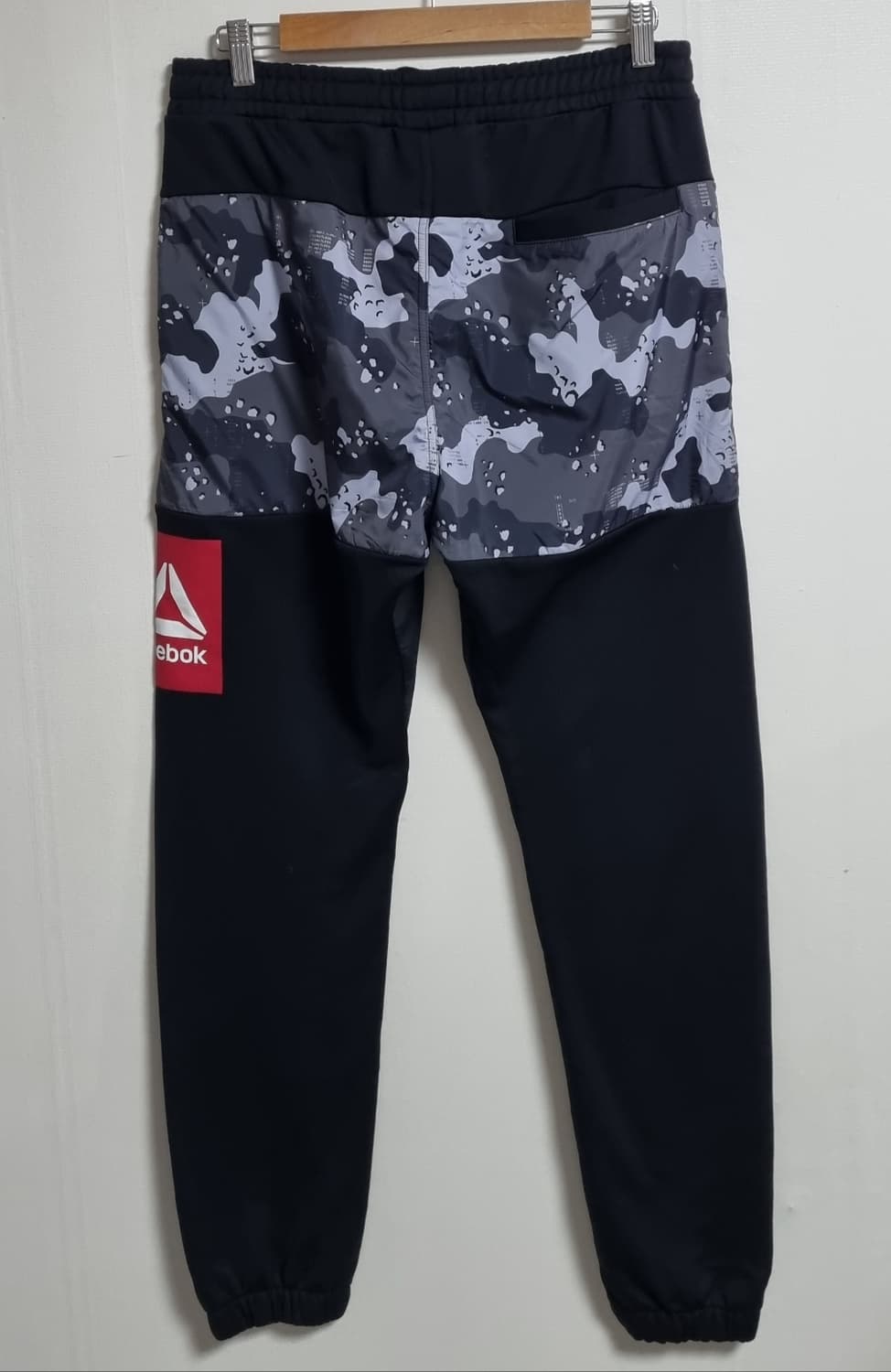 L (100) 리복 블랙 카모 조거팬츠 상품이미지2