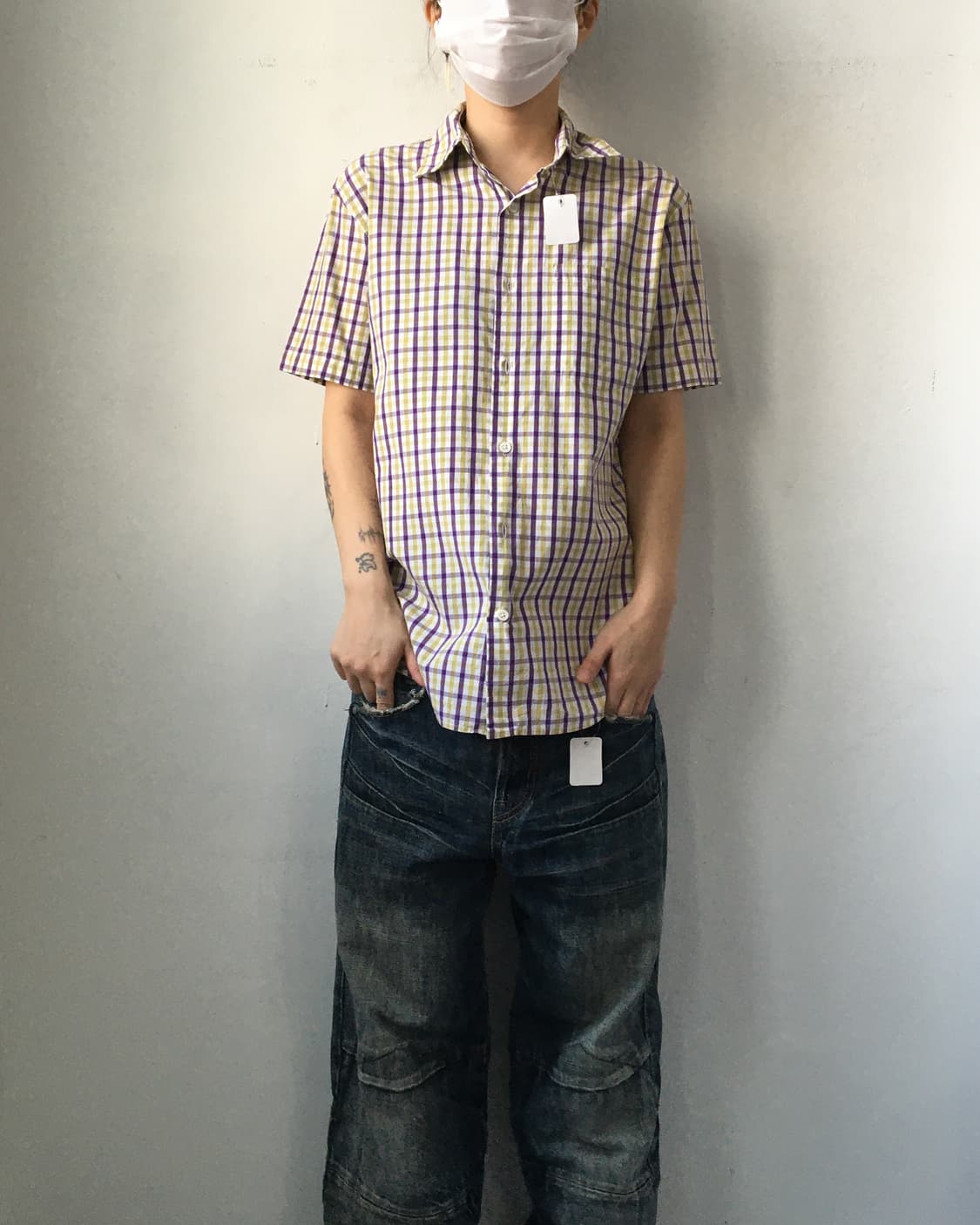 Paul smith check pattern shirt 상품이미지5