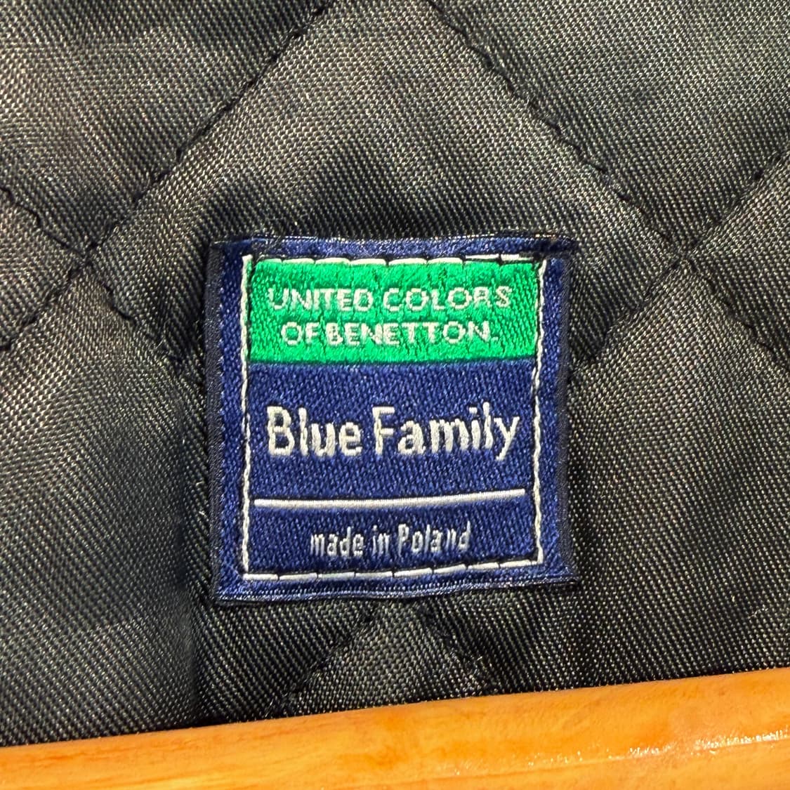 베네통 이태리 헤비 카우레더 스포츠 자켓 XL 폴란드제 상품이미지3