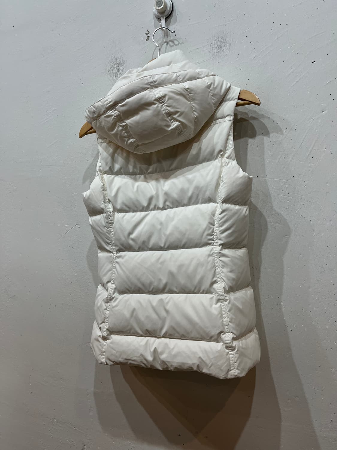 타미힐피거 덕다운 화이트 패딩조끼 베스트 우먼즈 S 상품이미지3