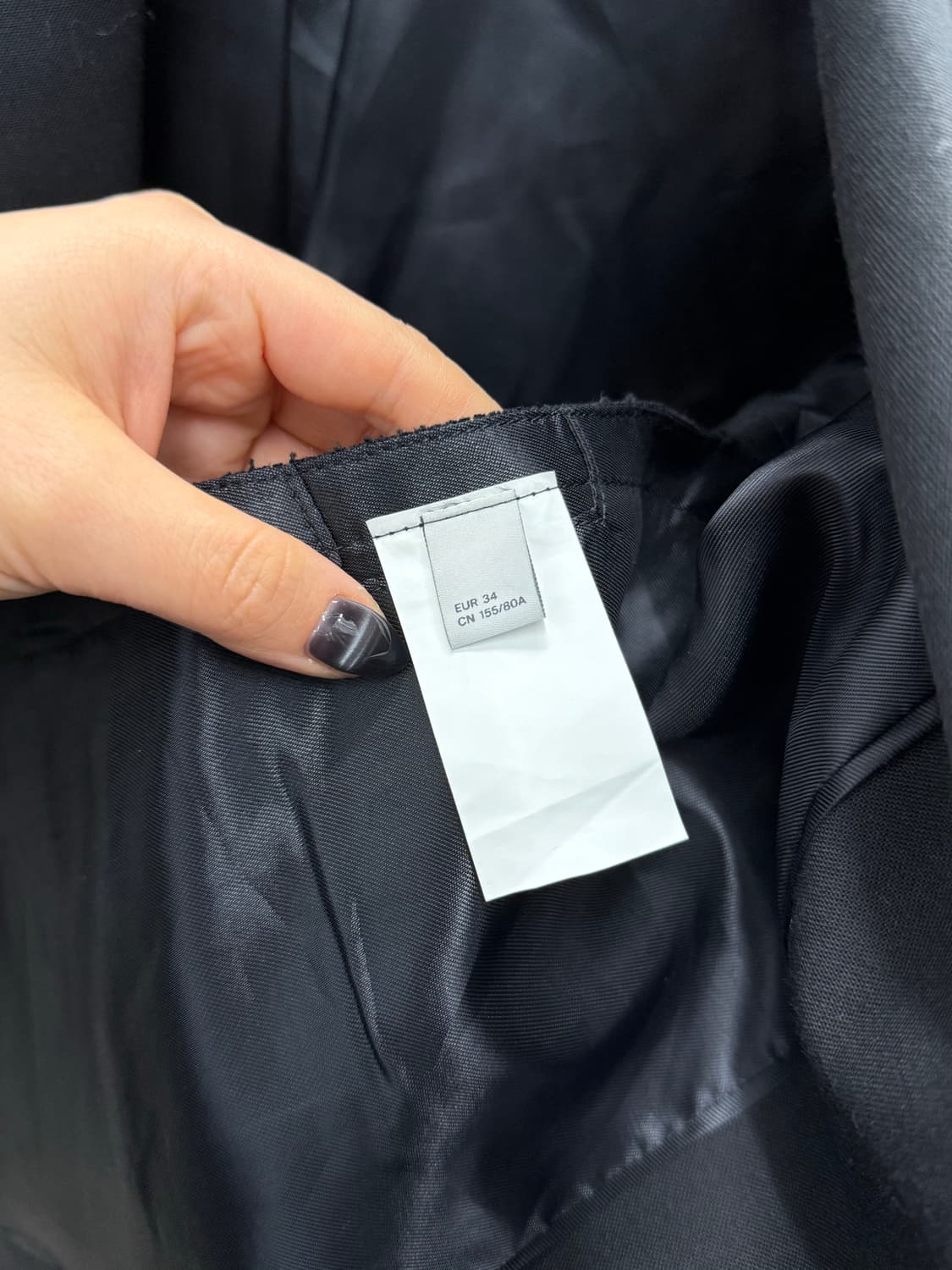 COS 블랙 크롭 자켓 EUR 34 상품이미지5