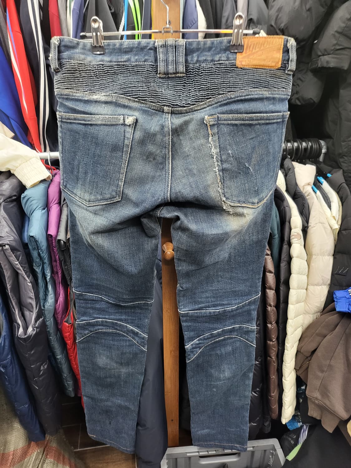 어글리브로스 32청바지 라이딩팬츠  상품이미지4