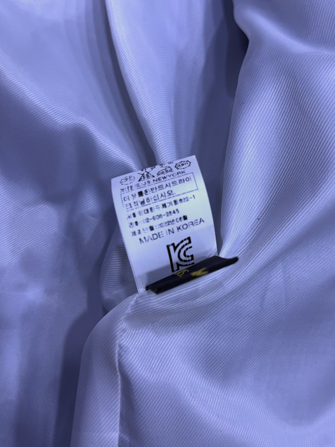 JS 뉴욕 하운드투스 체크 블랙 라펠 코트 자켓 F 상품이미지8