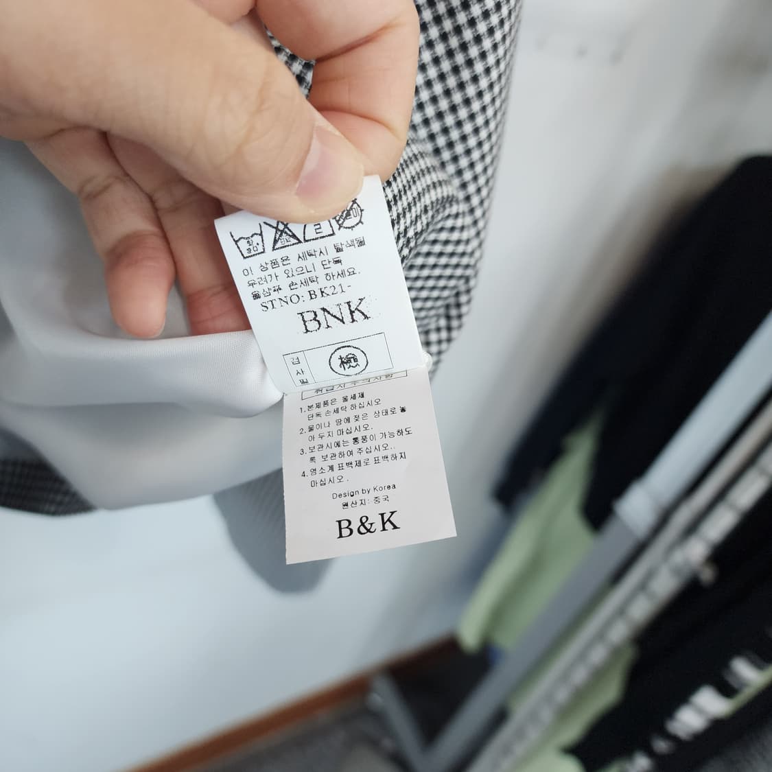 by buk 하운드투스 체크 여성 자켓 상품이미지5