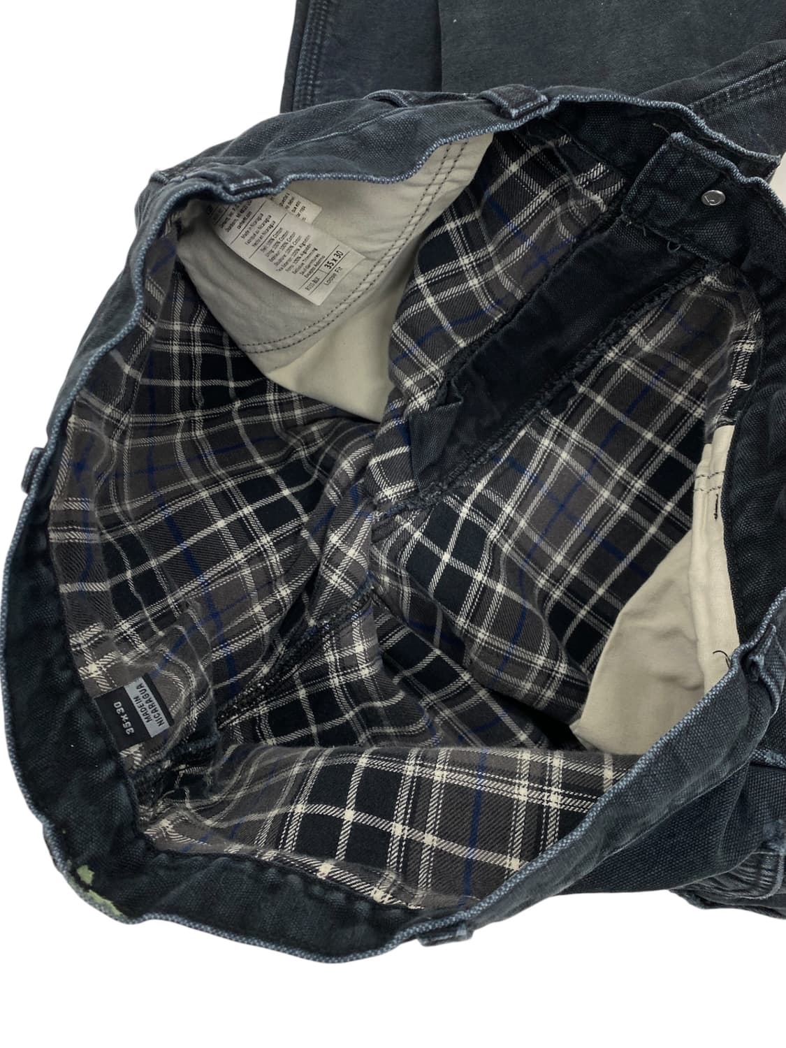 칼하트 플란넬 안감 페인티드 카펜더 팬츠  상품이미지2