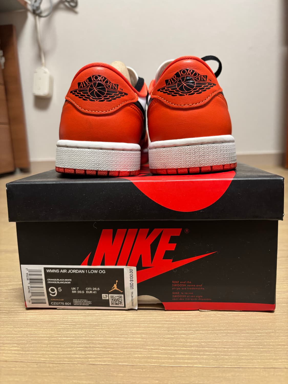 (W) 조던 1 로우 OG 스타피쉬 265 상품이미지4