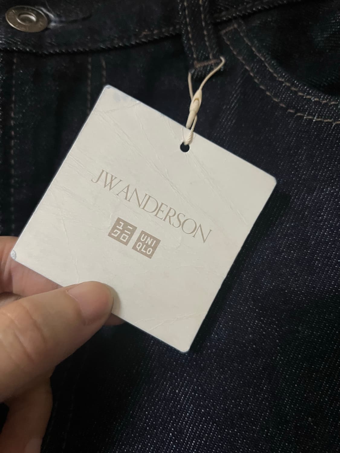 유니클로 jwa 스트레이트 진 33 셀비지 상품이미지2