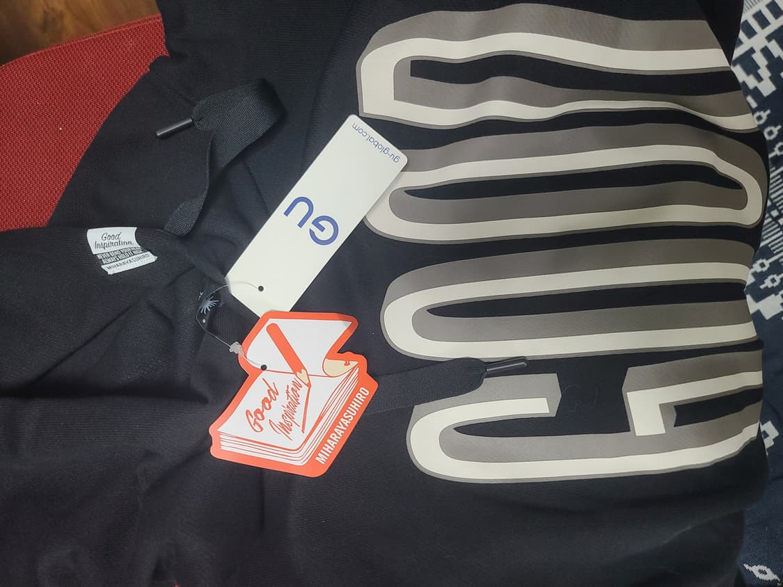 GU 미하라야스히로 후드티 XL 상품이미지4