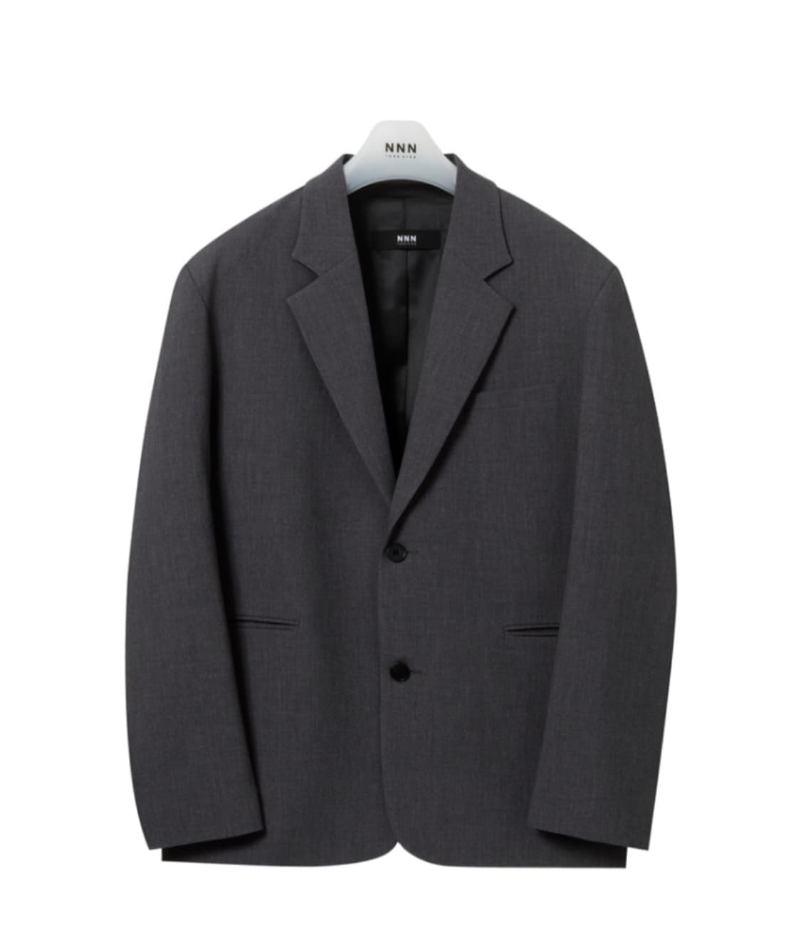 낫앤낫(이드) 세미오버 블레이저 그레이 M사이즈 상품이미지1