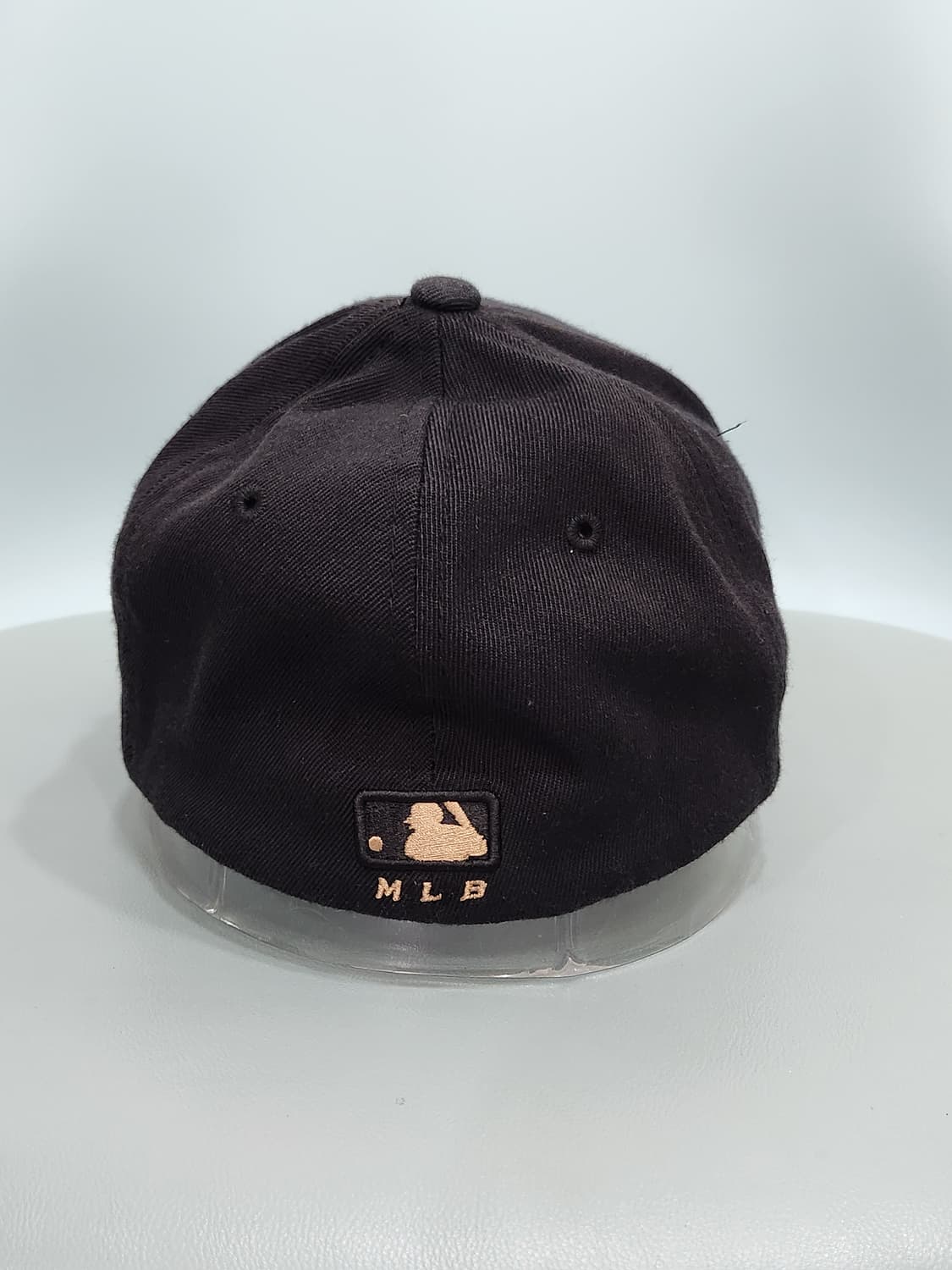 MLB DC 로고 블랙 볼캡 야구 모자 S-M 상품이미지4