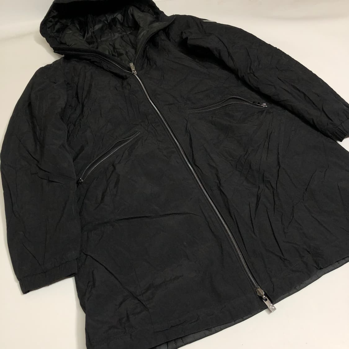 자라 퀄팅 롱 자켓 L 상품이미지4