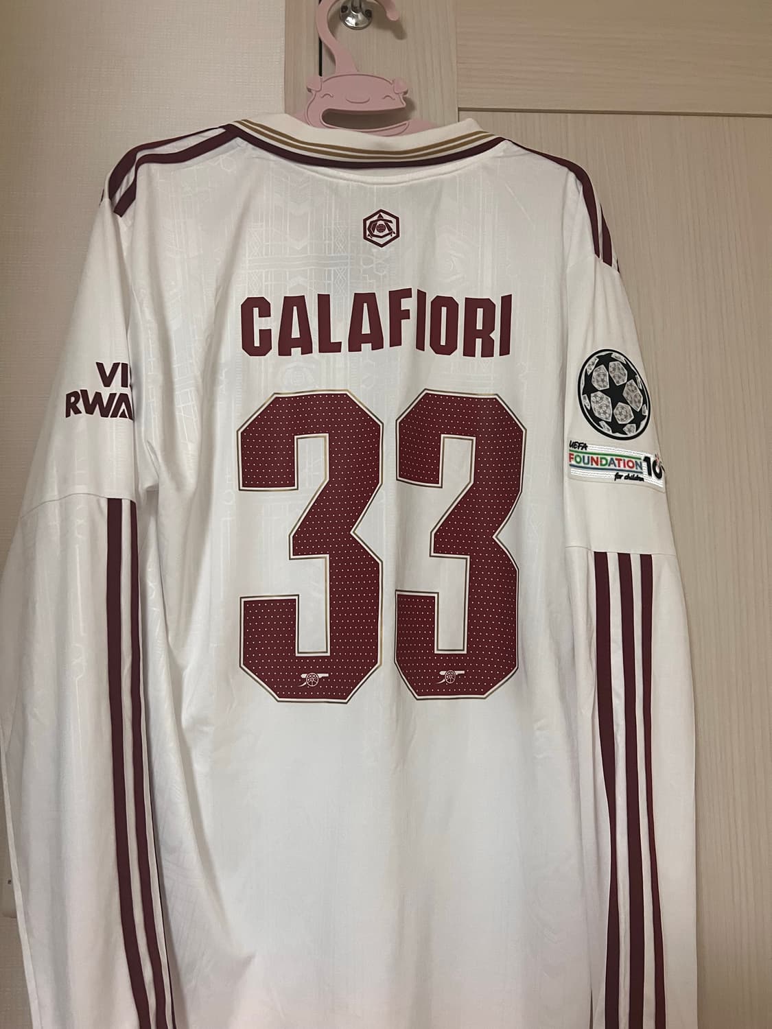 아스날 25-26 써드 긴팔 팝니다 상품이미지2