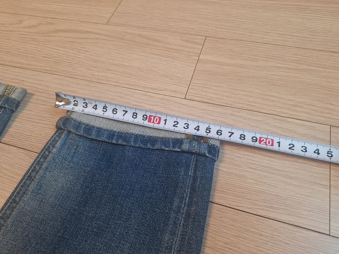 PT05 빈티지 워싱 데님 청바지 30사이즈 상품이미지5