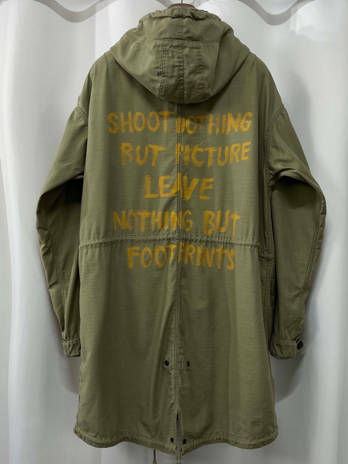 [L]폴로 랄프로렌 M-51 페인티드 올리브 피쉬테일 파카 자켓 상품이미지1