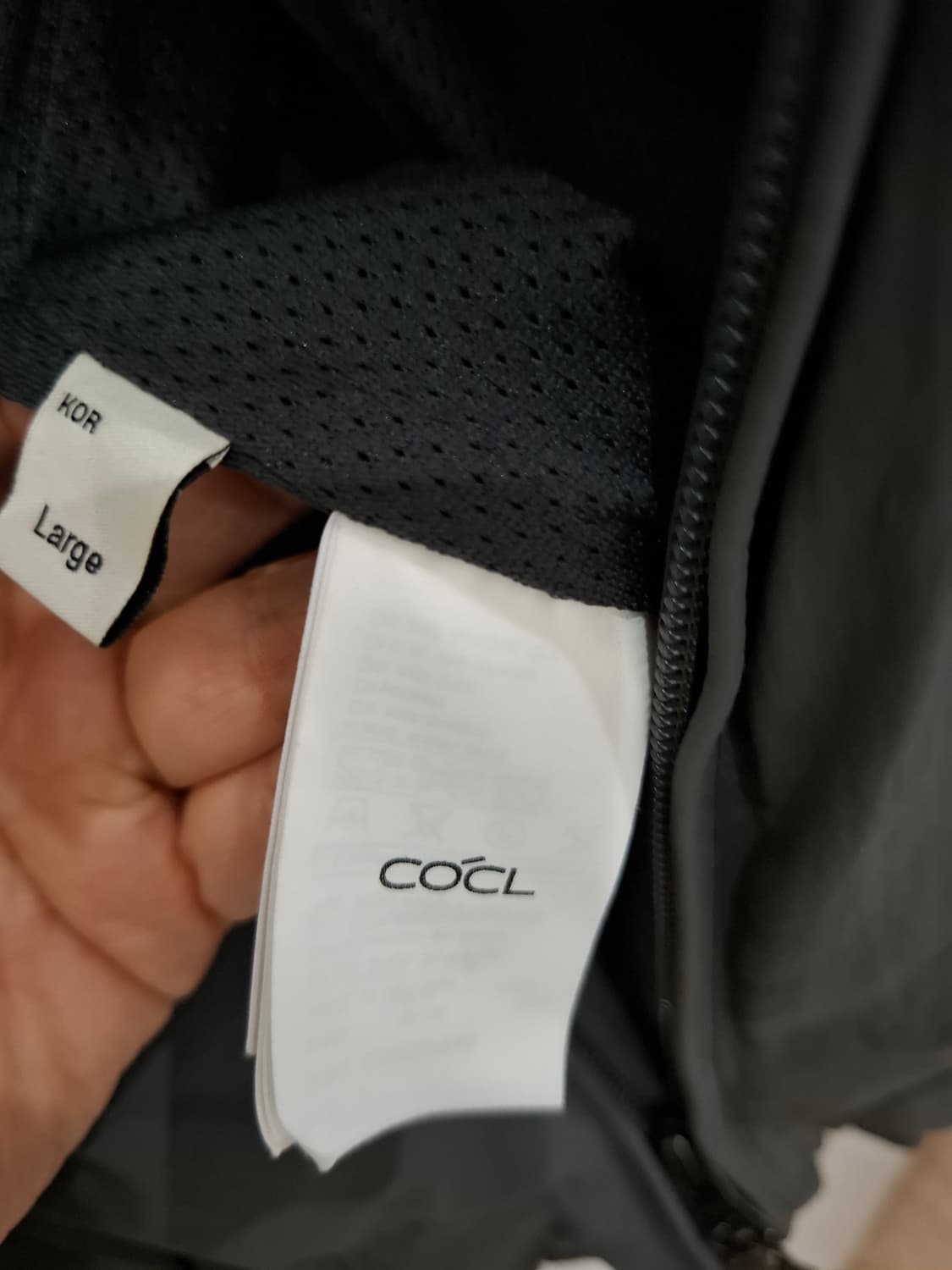 Cocl 항공패딩점퍼 그레이 105 상품이미지8