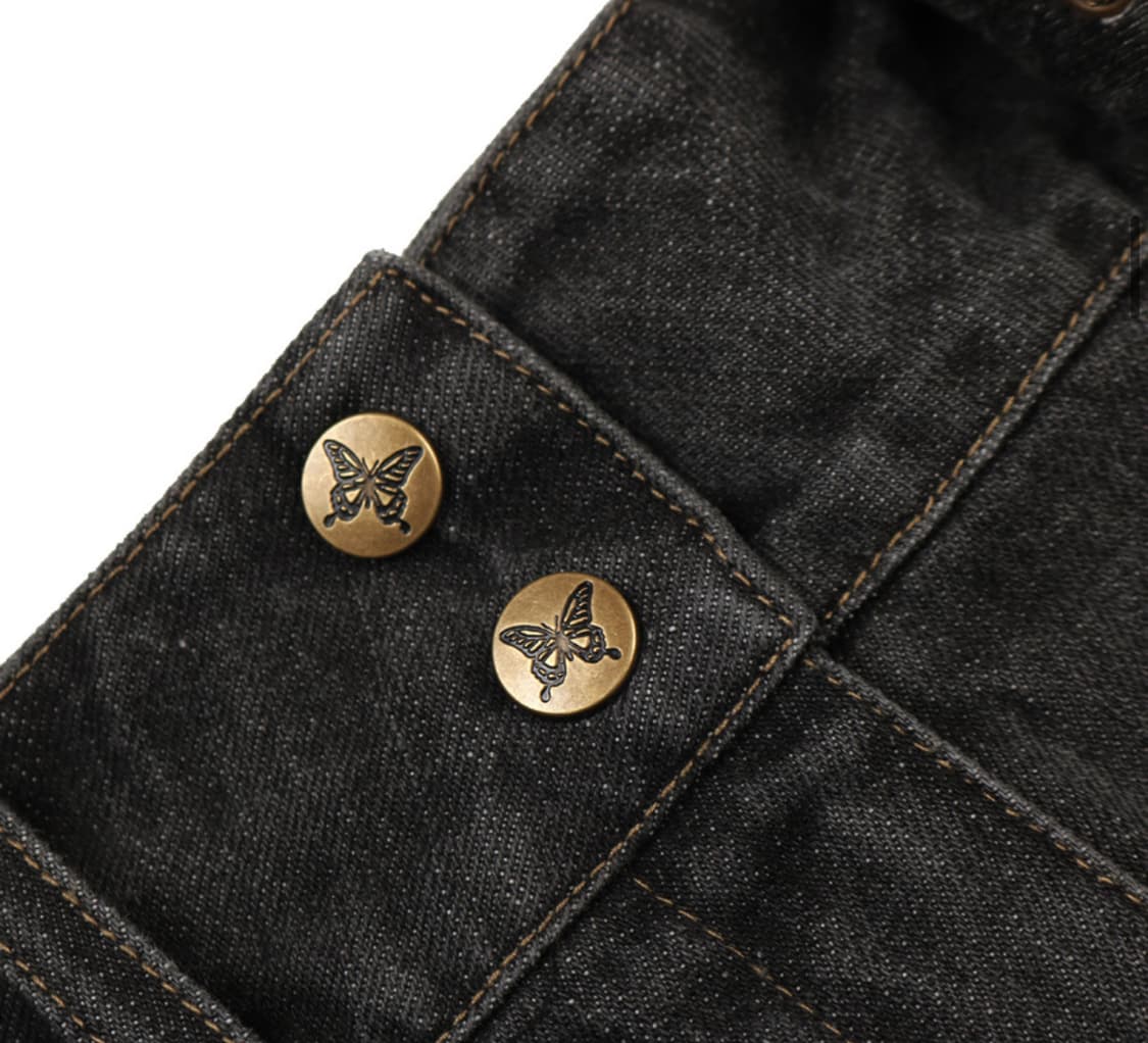 팬시클럽 데님 플리츠 벨트 스커트 상품이미지3