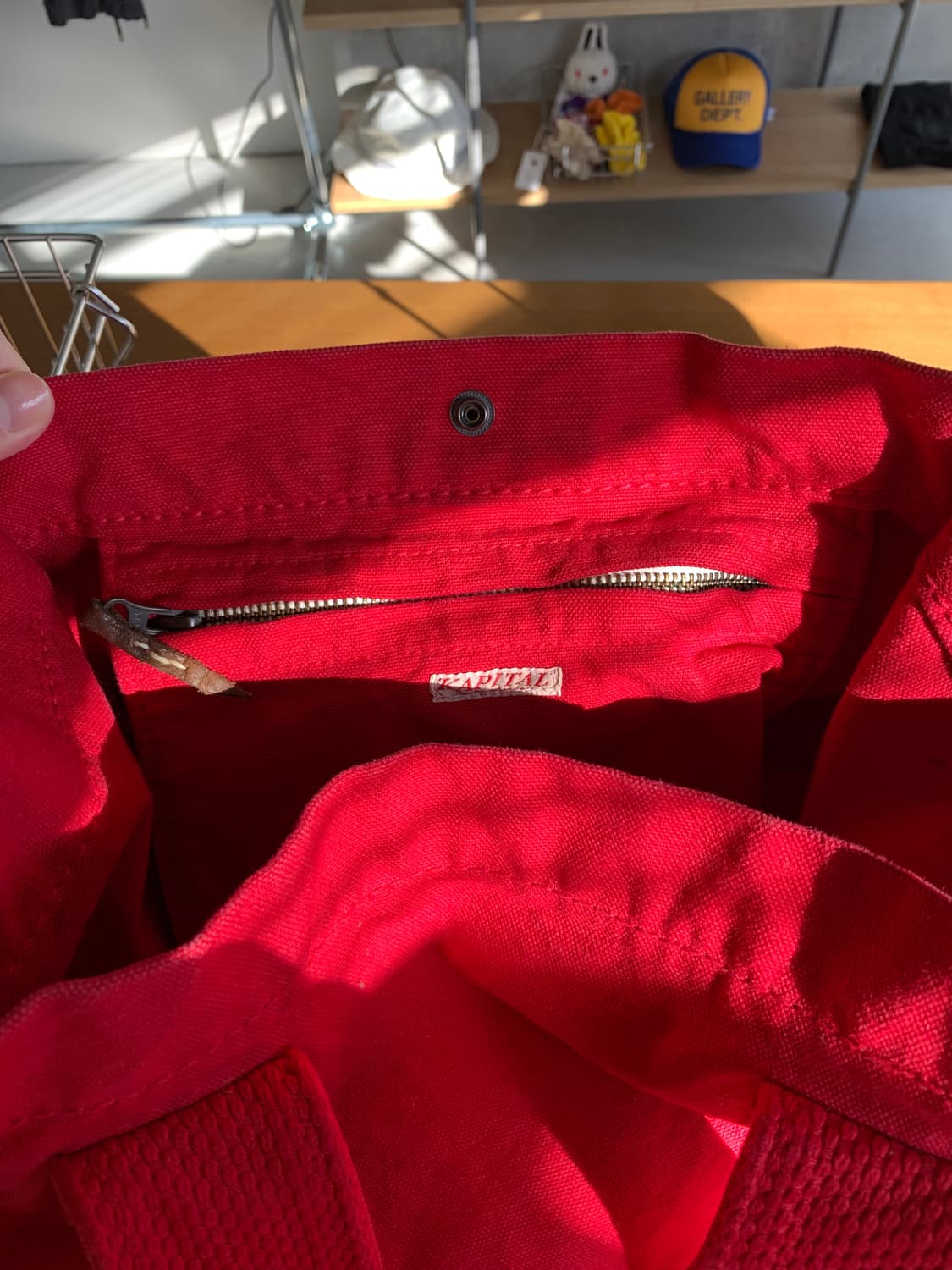 Kapital 캐피탈 캔버스 토트백 상품이미지4