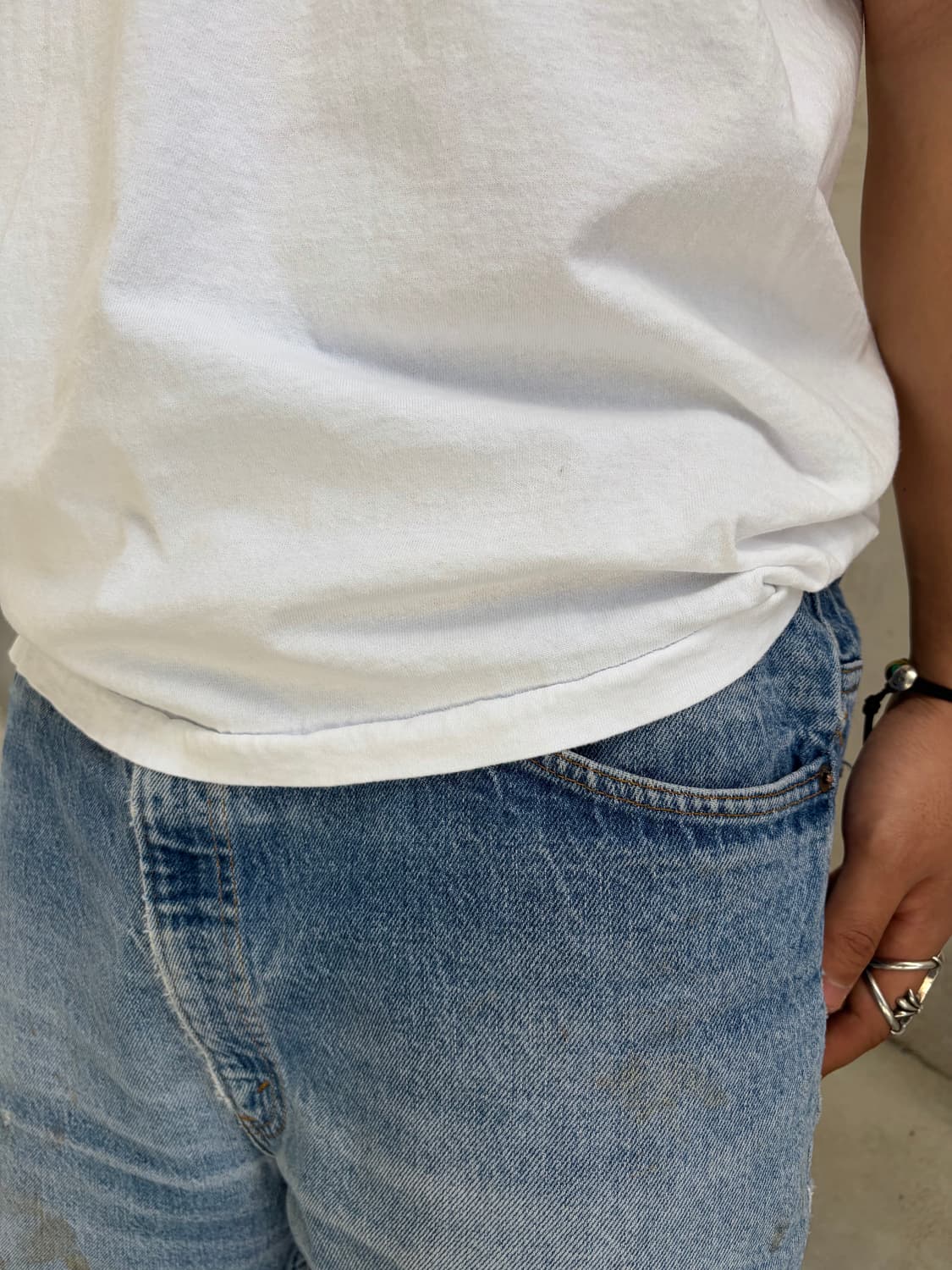 80’s Evolution of man USA print single T 상품이미지7