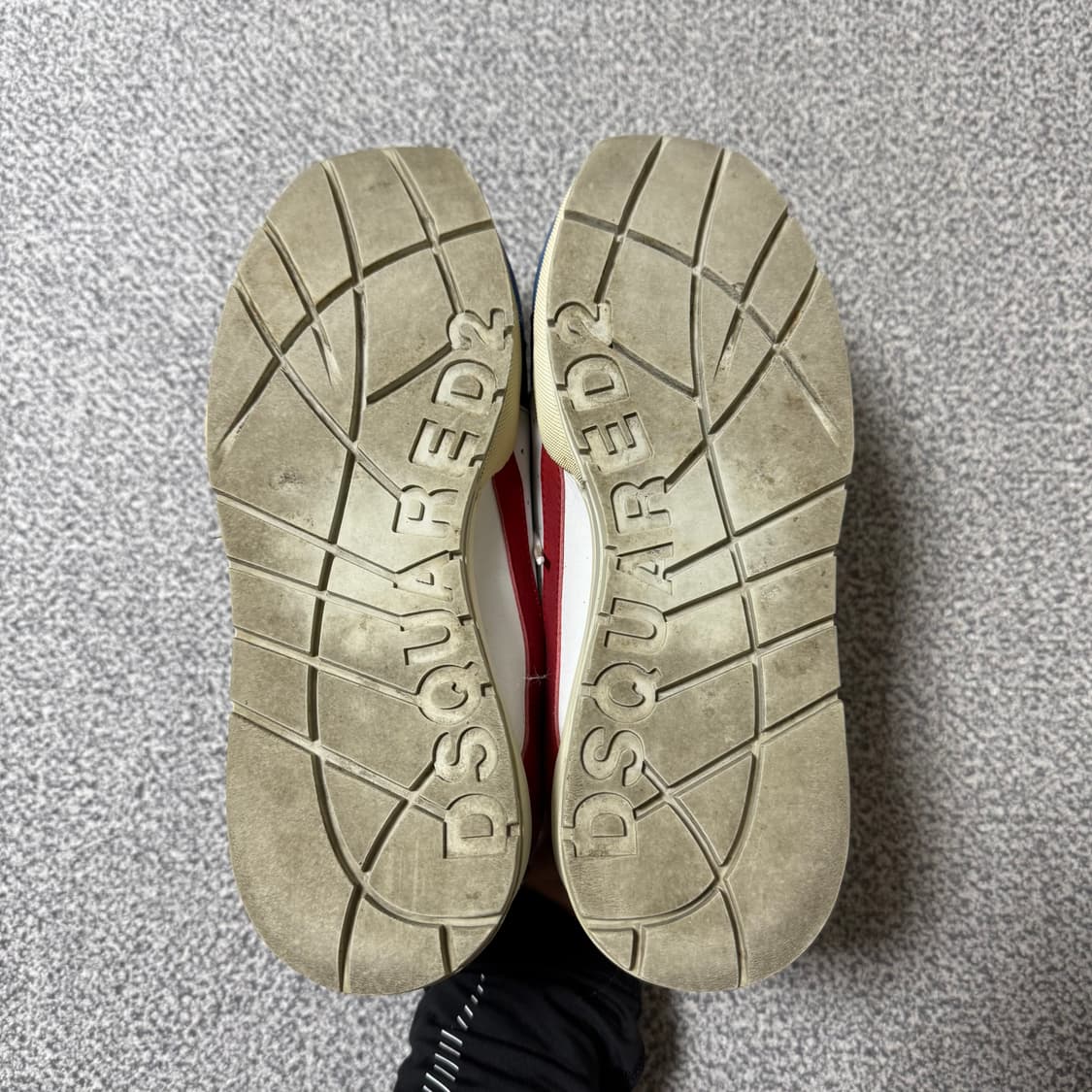 디스퀘어드2 벨루어 스니커즈 40 260-265 상품이미지5