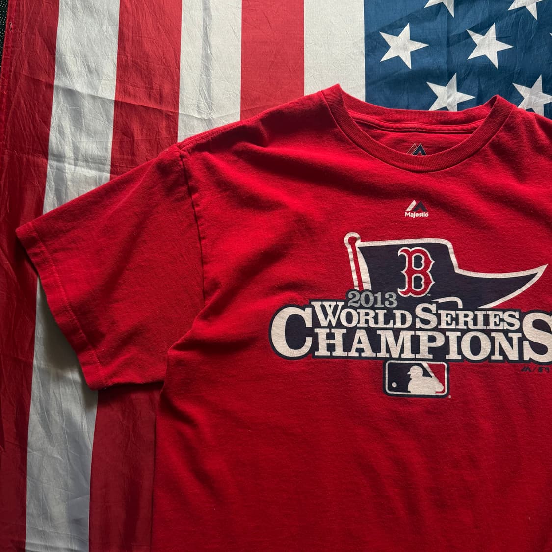 [L] 마제스틱 2013 월드시리즈 챔피온 반팔 티셔츠 상품이미지2
