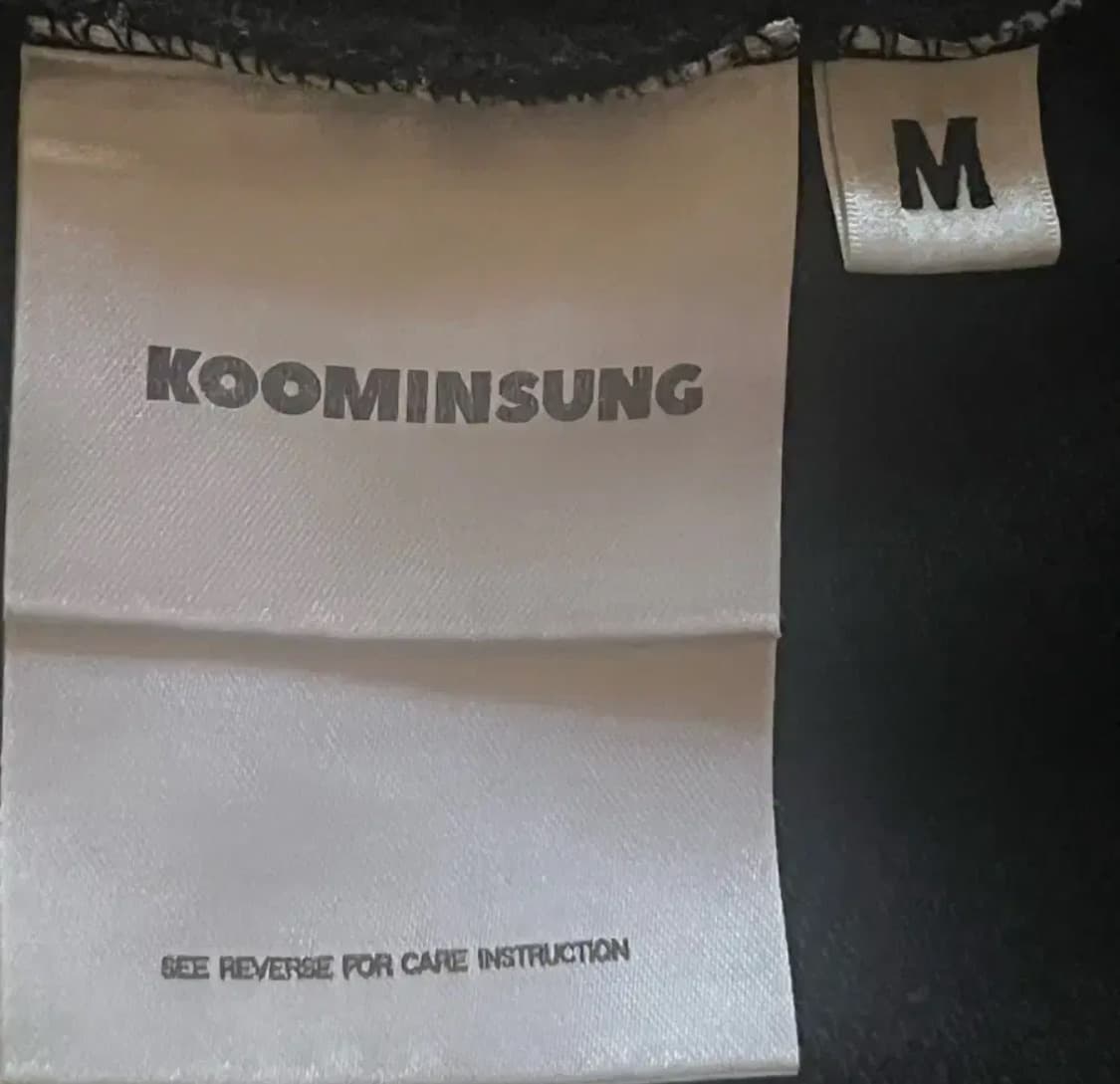 (M) 구민성 크롭 후드집업 블랙 상품이미지4