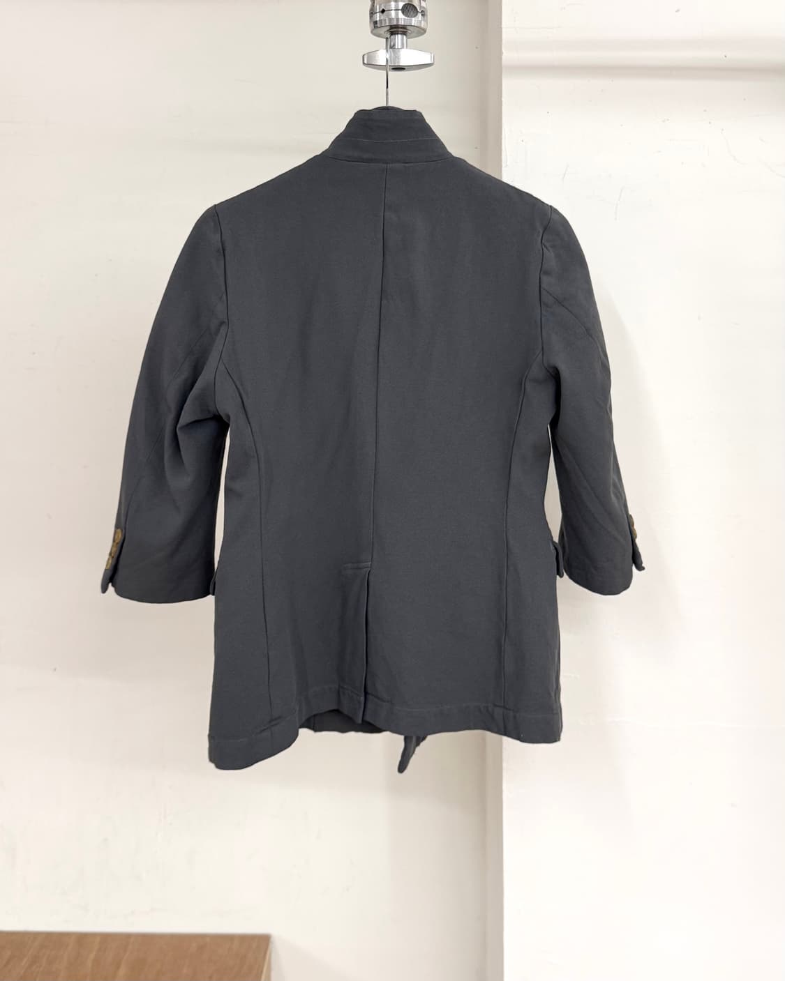 꼼데가르송 블랙 더블 브레스티드 자켓 상품이미지6