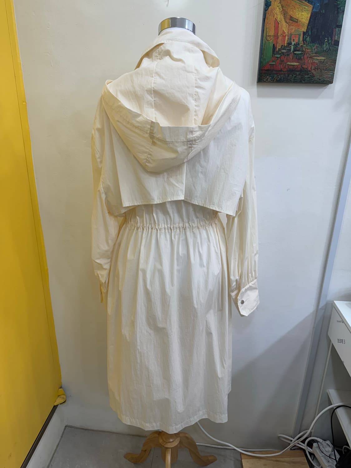 vtg 어라운드유어 롱 후드 바람막이 코트 상품이미지2