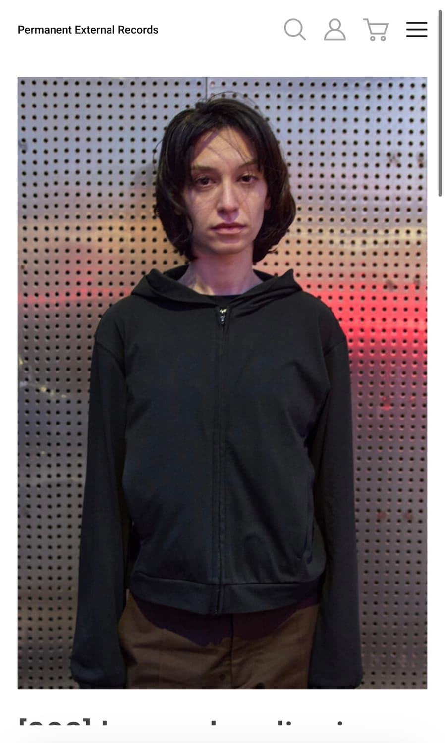 Mudule 머듈 후드집업 블랙 1 상품이미지1