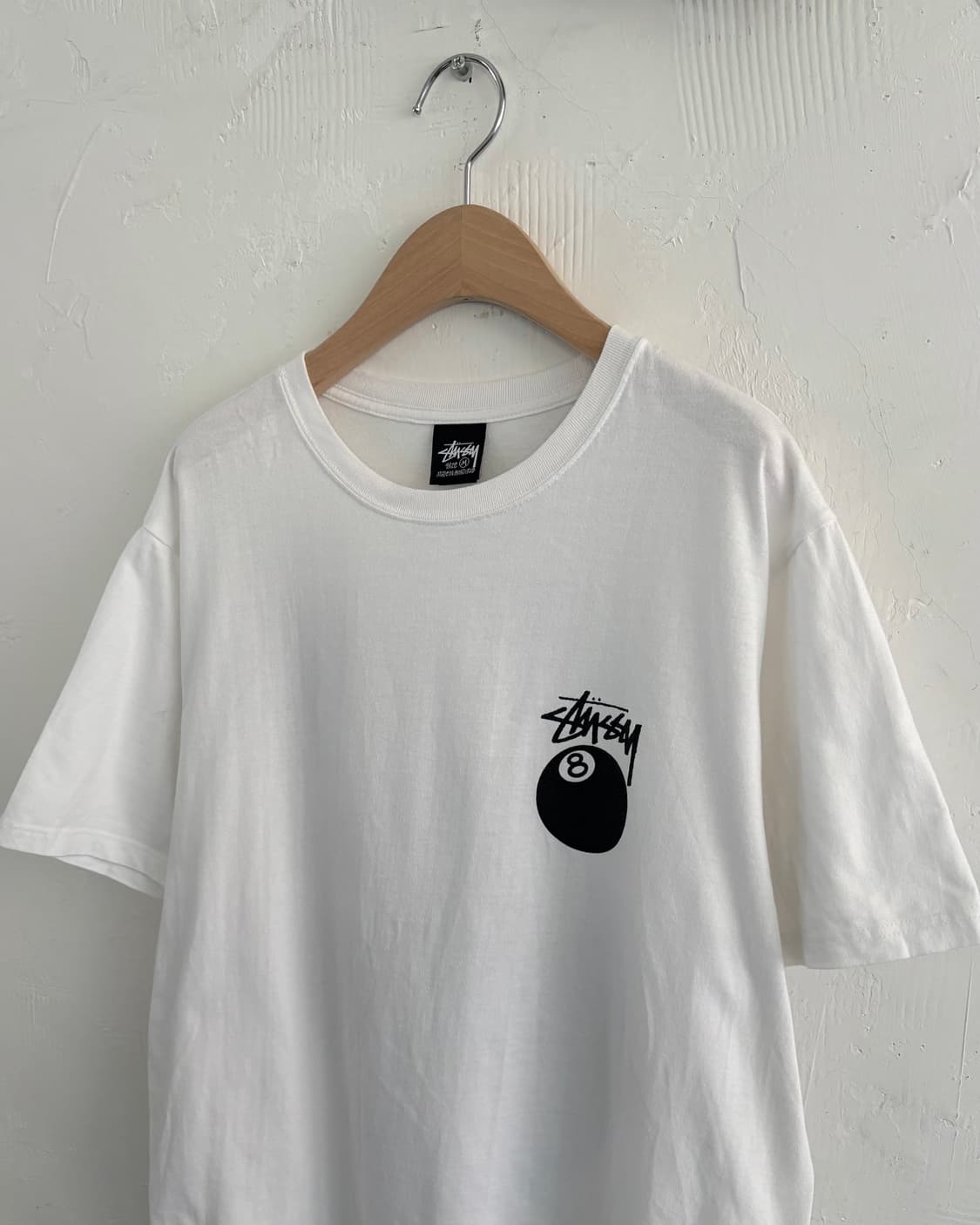 Stussy 스투시 8볼 화이트 티셔츠 상품이미지5