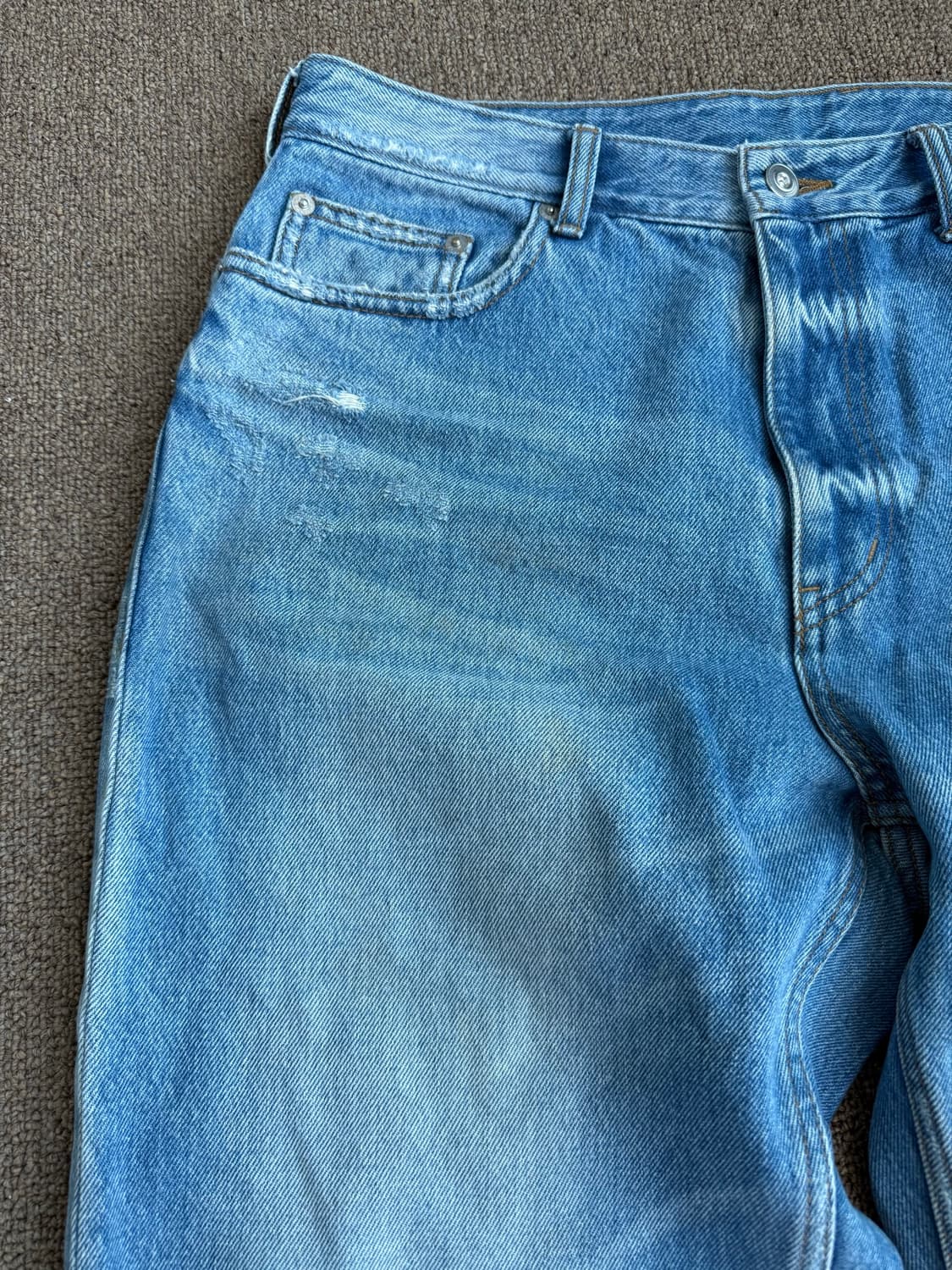 Alfred VTG DESTROYED DENIM PANTS 알프레드 상품이미지6