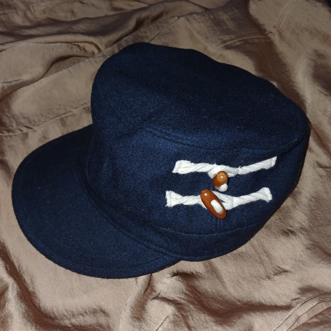 더플단추 네이비 모자 / 재팬빈티지 상품이미지7