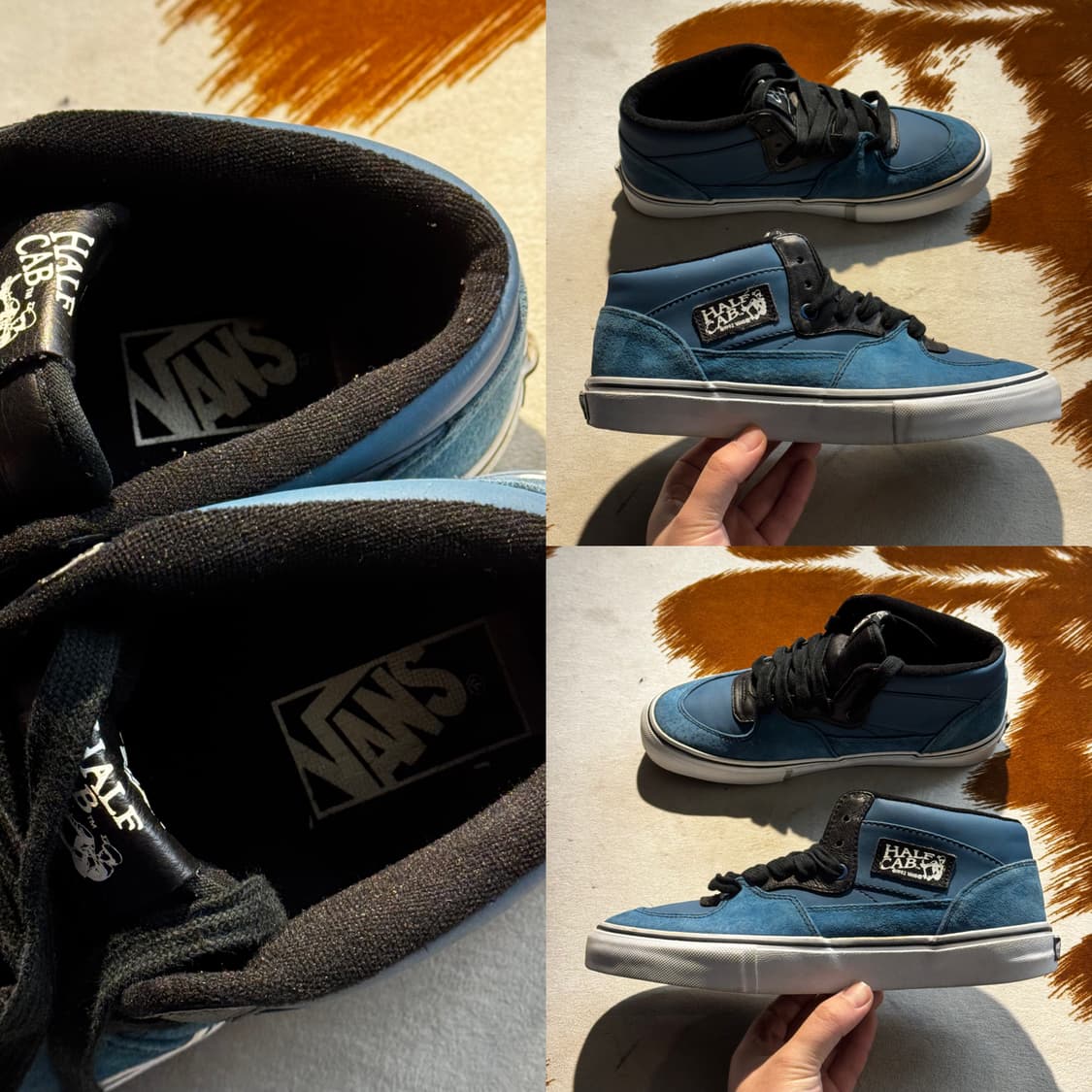 반스 하프캡 프로 스웨이드 블루 (260) 상품이미지10