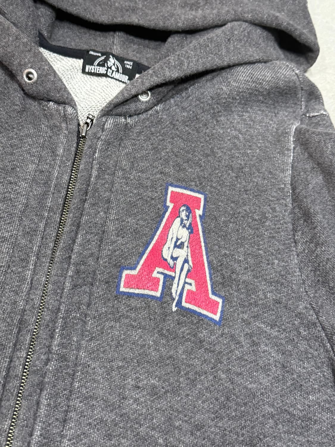 히스테릭 글래머 아카이브 히스걸 austin 패치 후드 집업 자켓 상품이미지4