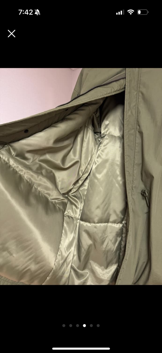 파르티멘토 3M 신슐레이트 코트 M 올리브 상품이미지4