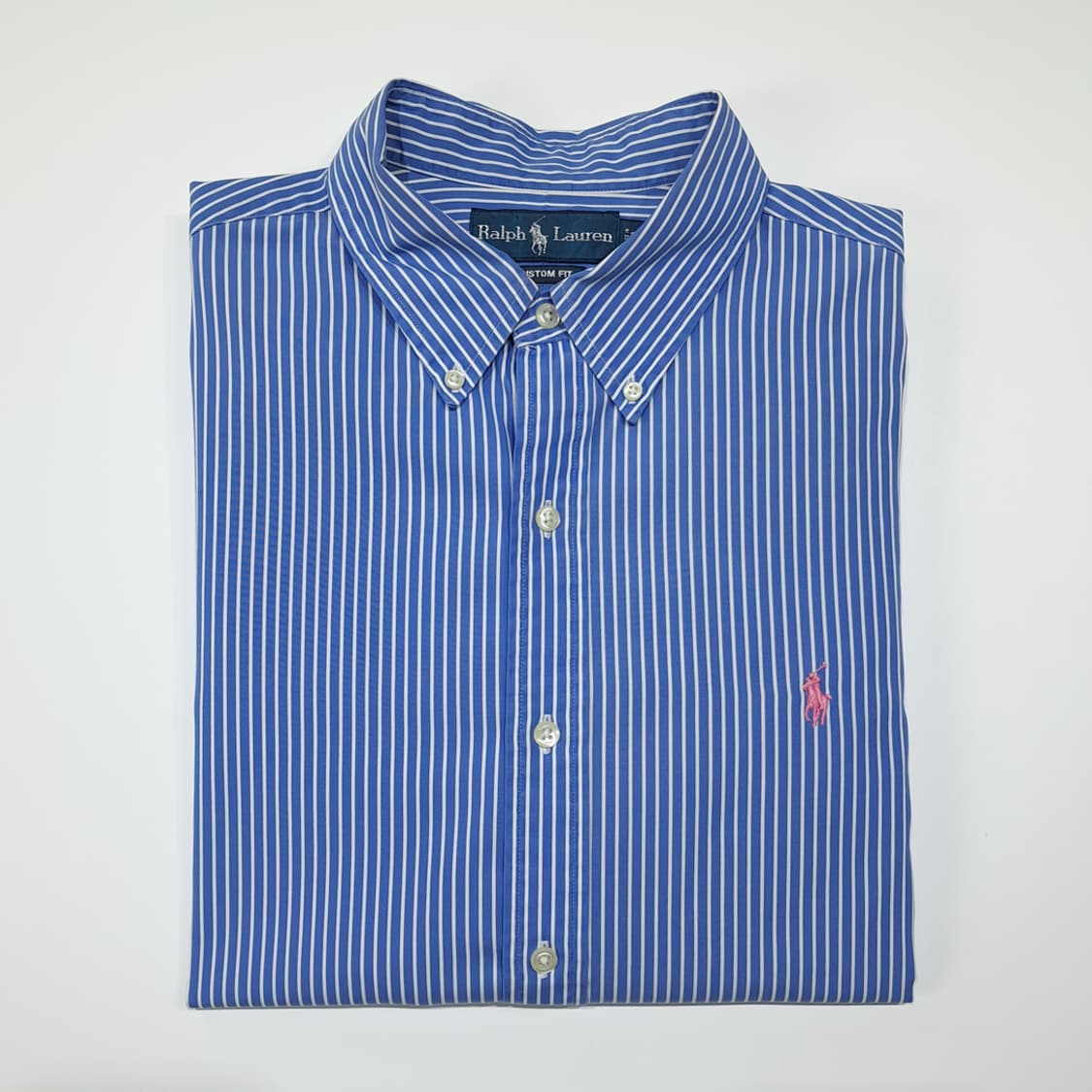 CL601 L 폴로 00s 스트라이프 핑크포니 블루 셔츠 남방 상품이미지6