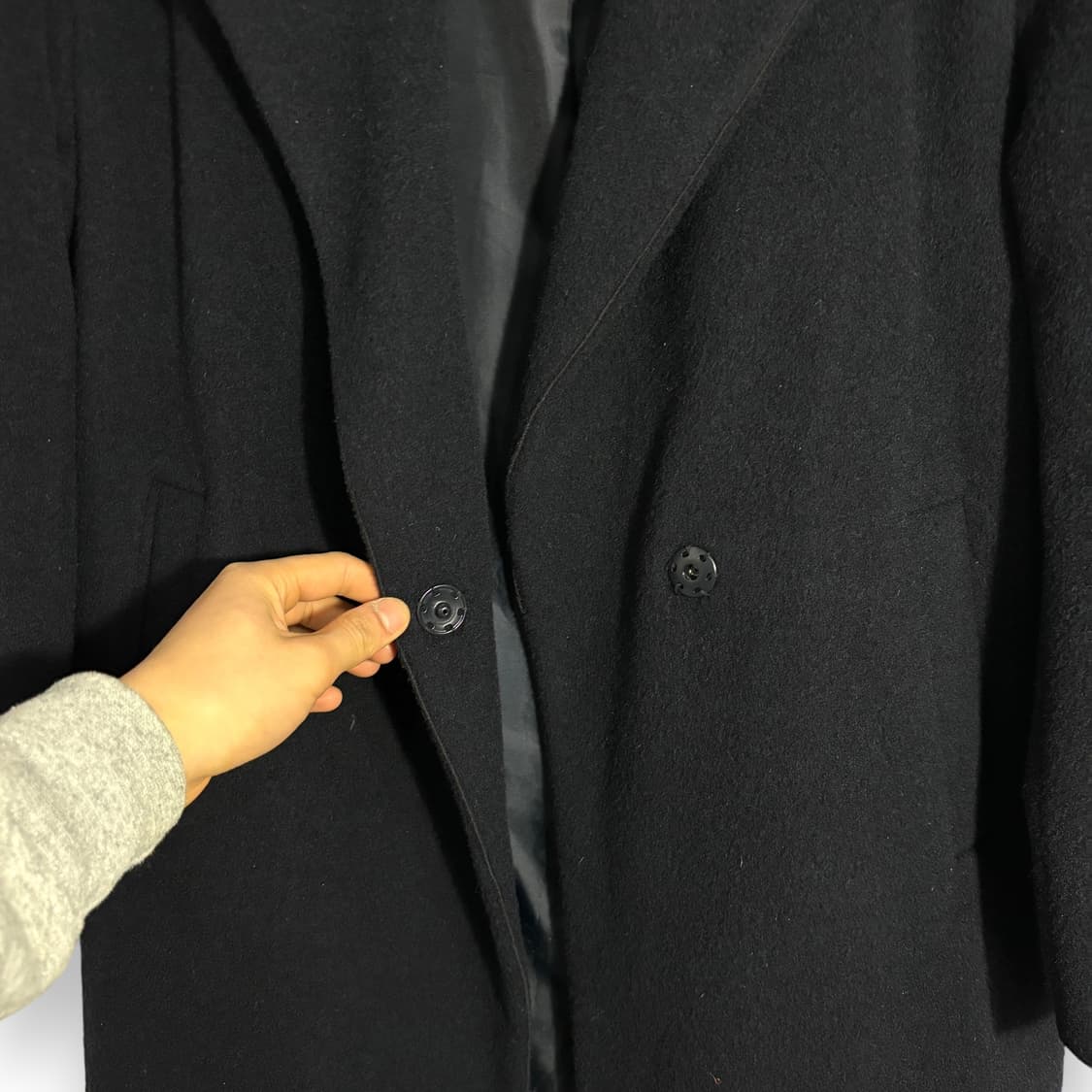 올리브데올리브 울블랜딩 코트 상품이미지4