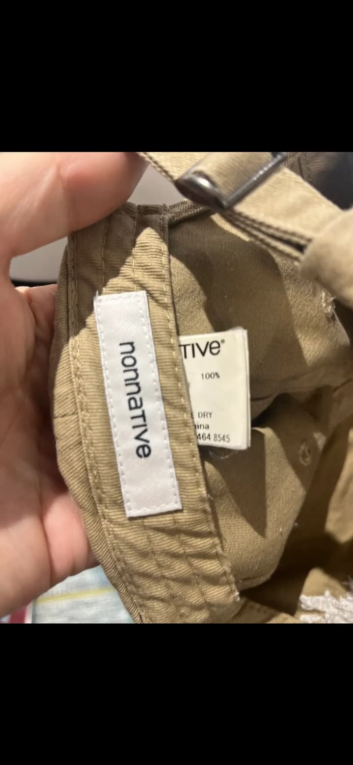 논네이티브 레터링 베이지 캡 상품이미지3